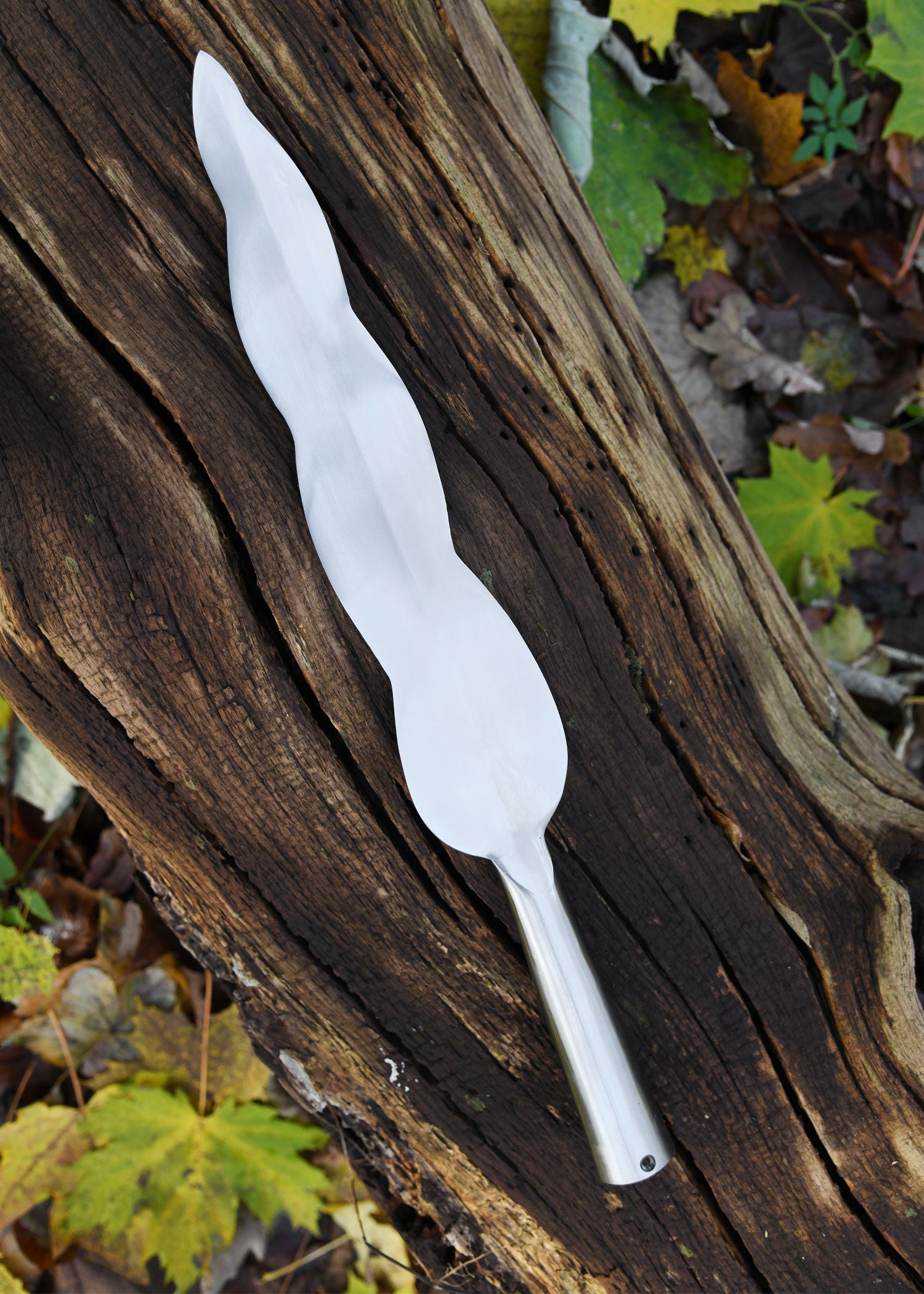 Imagen única de: Punta De Lanza Celta De La Época De La Tène, Aprox. 51 Cm.