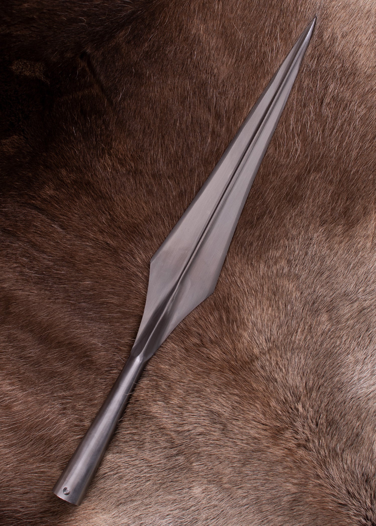 Imagen única de: Gran Punta De Lanza Medieval, Aprox. 52 Cm.