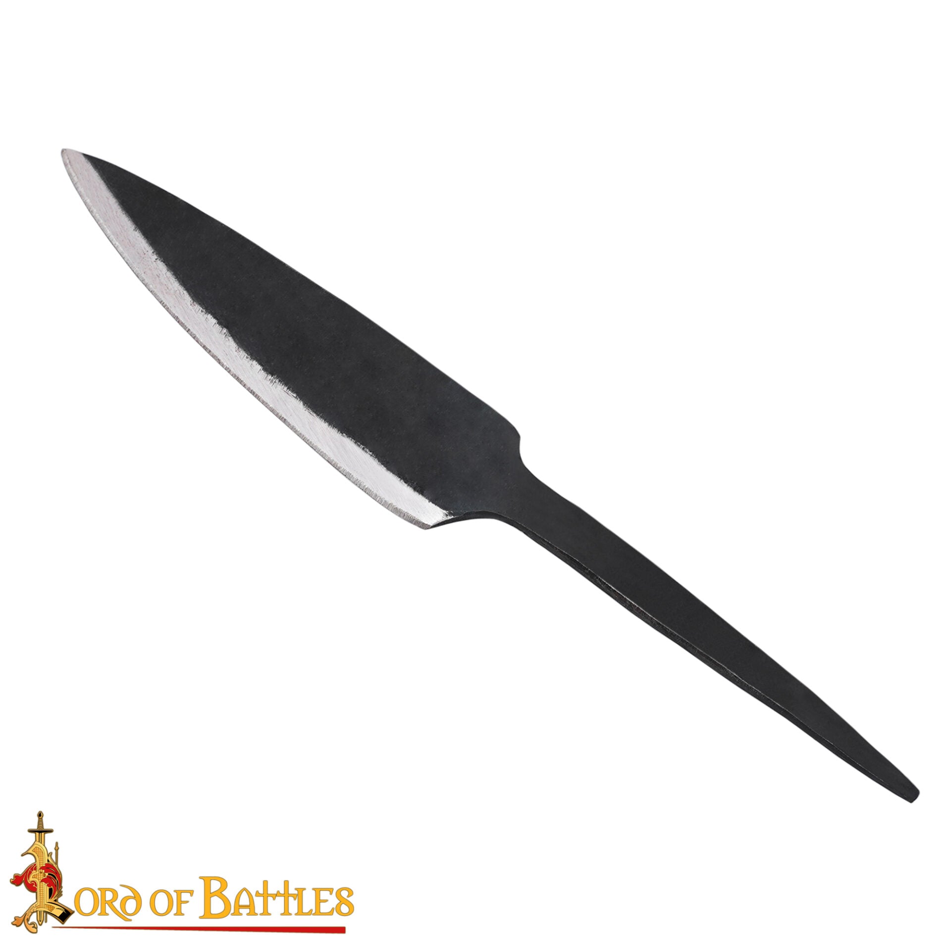 Imagen única de: Hoja de Acero Rústico Forjada a Mano con Espiga Personalizable para Campamento, Cocina y Exposición