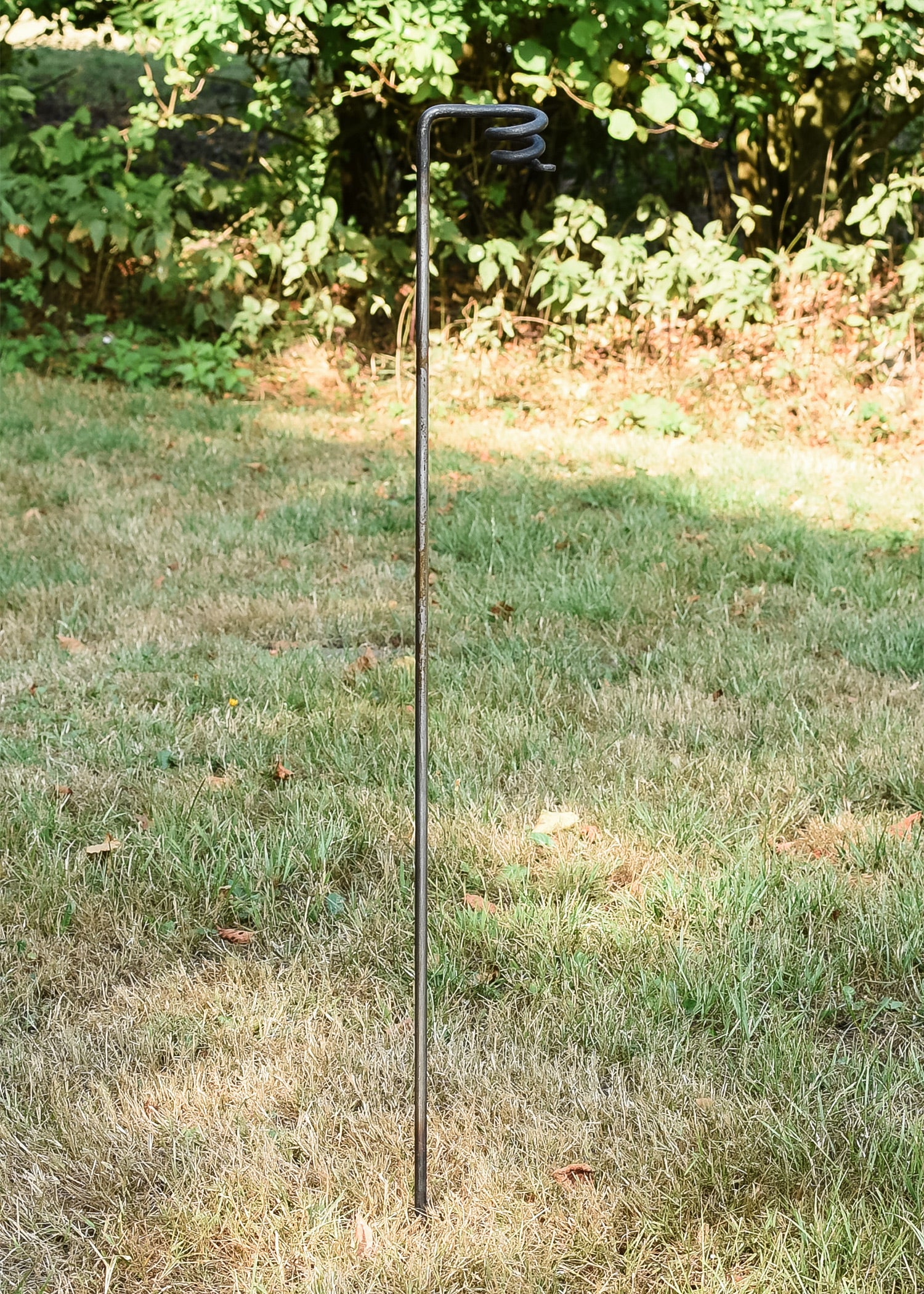 Imagen única de: Porta Antorcha De Acero, Forjado A Mano.