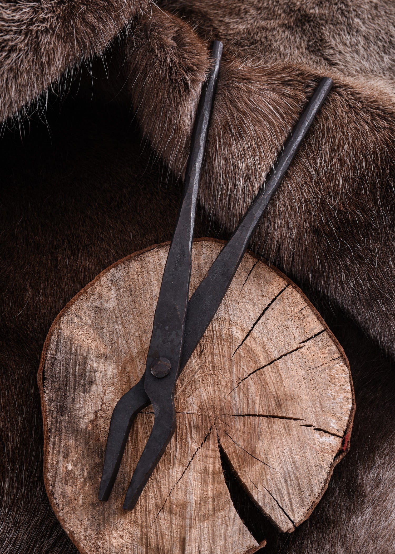 Imagen única de: Pinzas De Herrero, Alicates De Punta Plana, Pequeños, Aprox. 30 Cm.