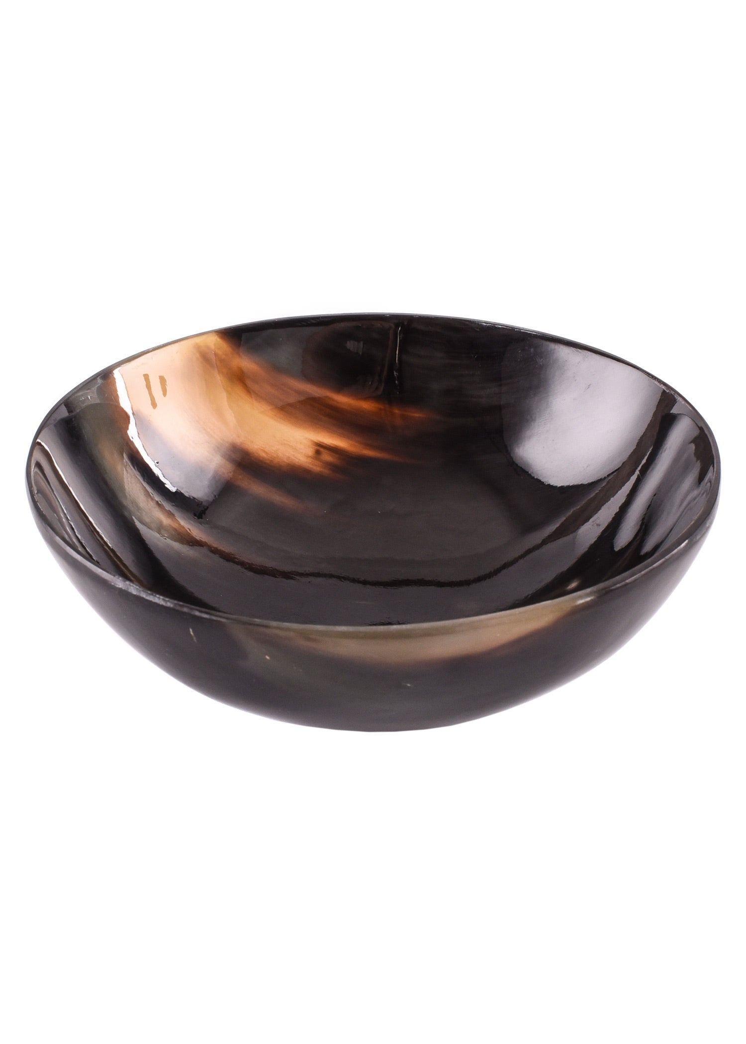 Imagen única de: Cuenco De Cuerno, De Aprox. 15 Cm De Diámetro.