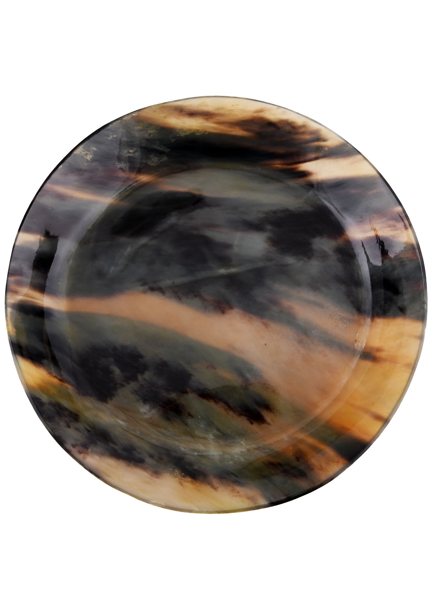 Imagen única de: Placa De Cuerno De Aprox. 20 Cm De Diámetro.