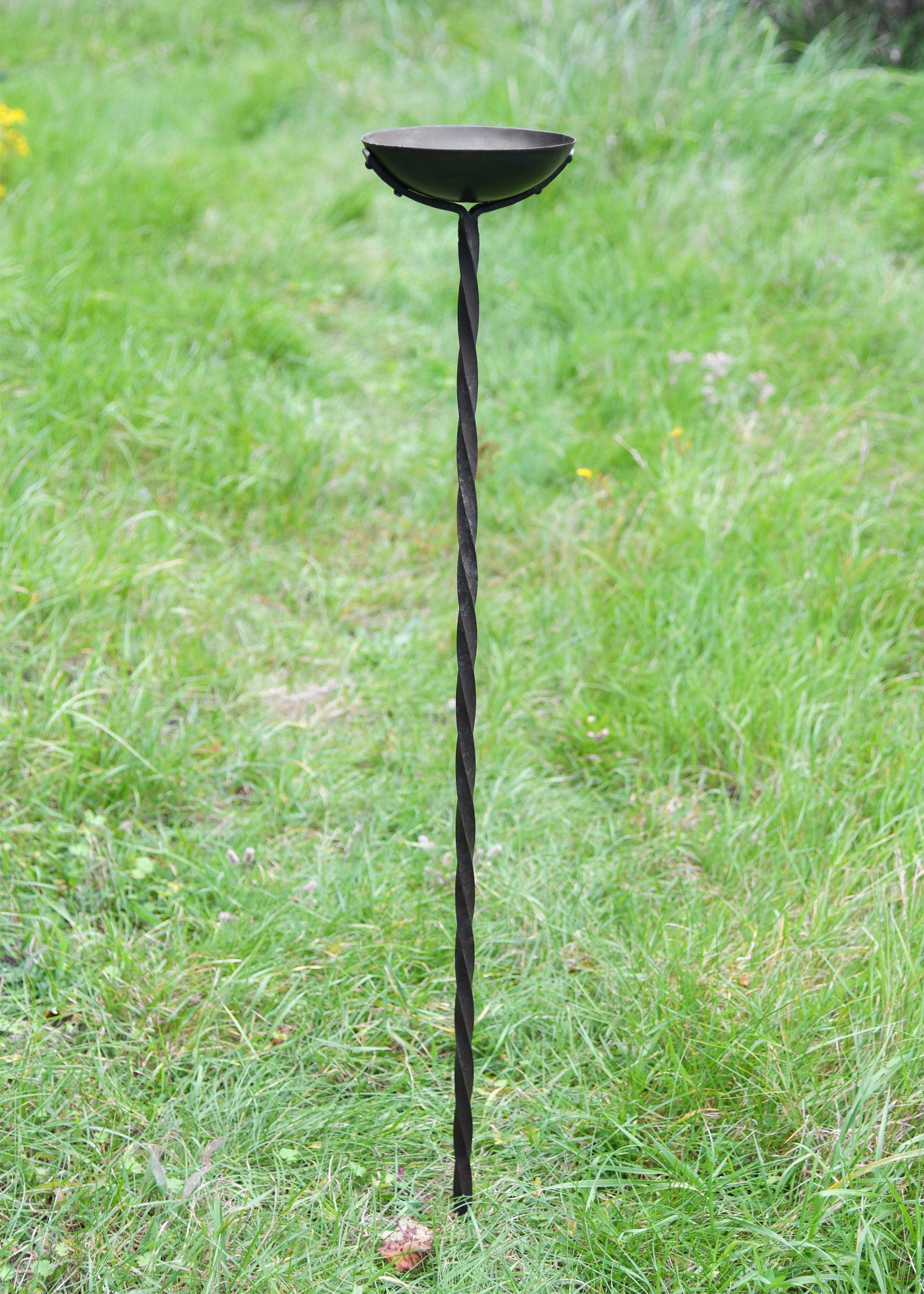 Imagen única de: Lámpara Oseberg, Forjada A Mano.