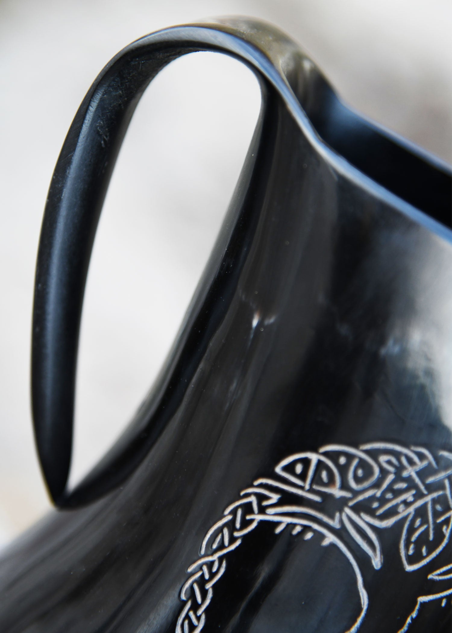 Imagen única de: Jarra De Cerveza De Cuerno - Yggdrasil