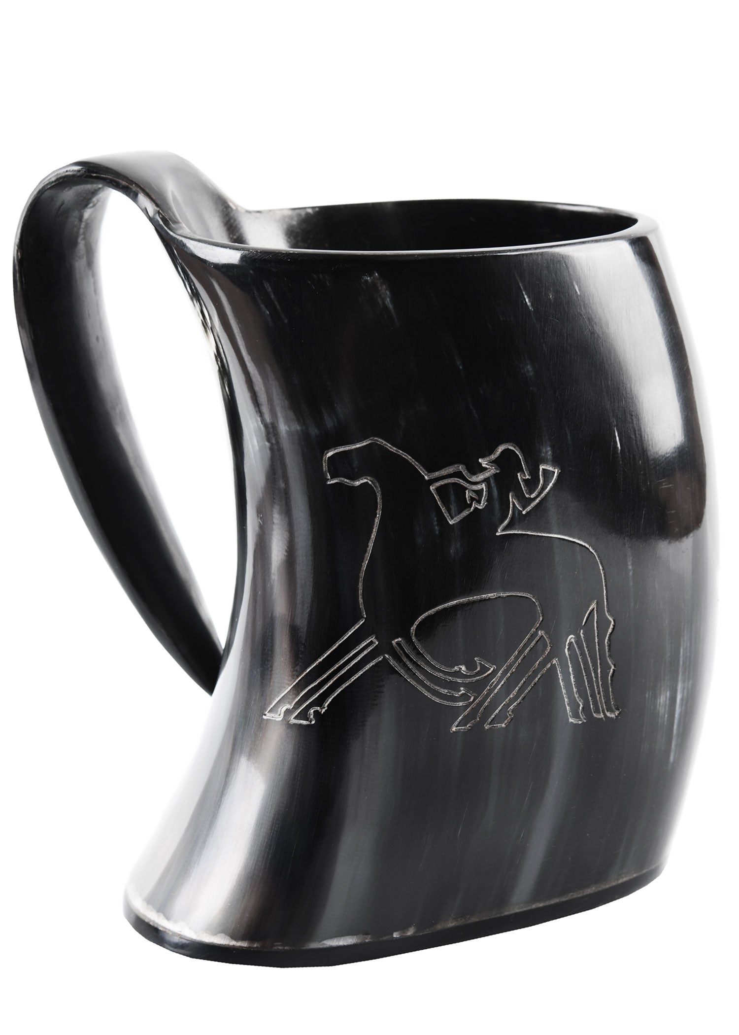 Imagen única de: Jarra De Cerveza De Cuerno - Odín Montando A Sleipnir