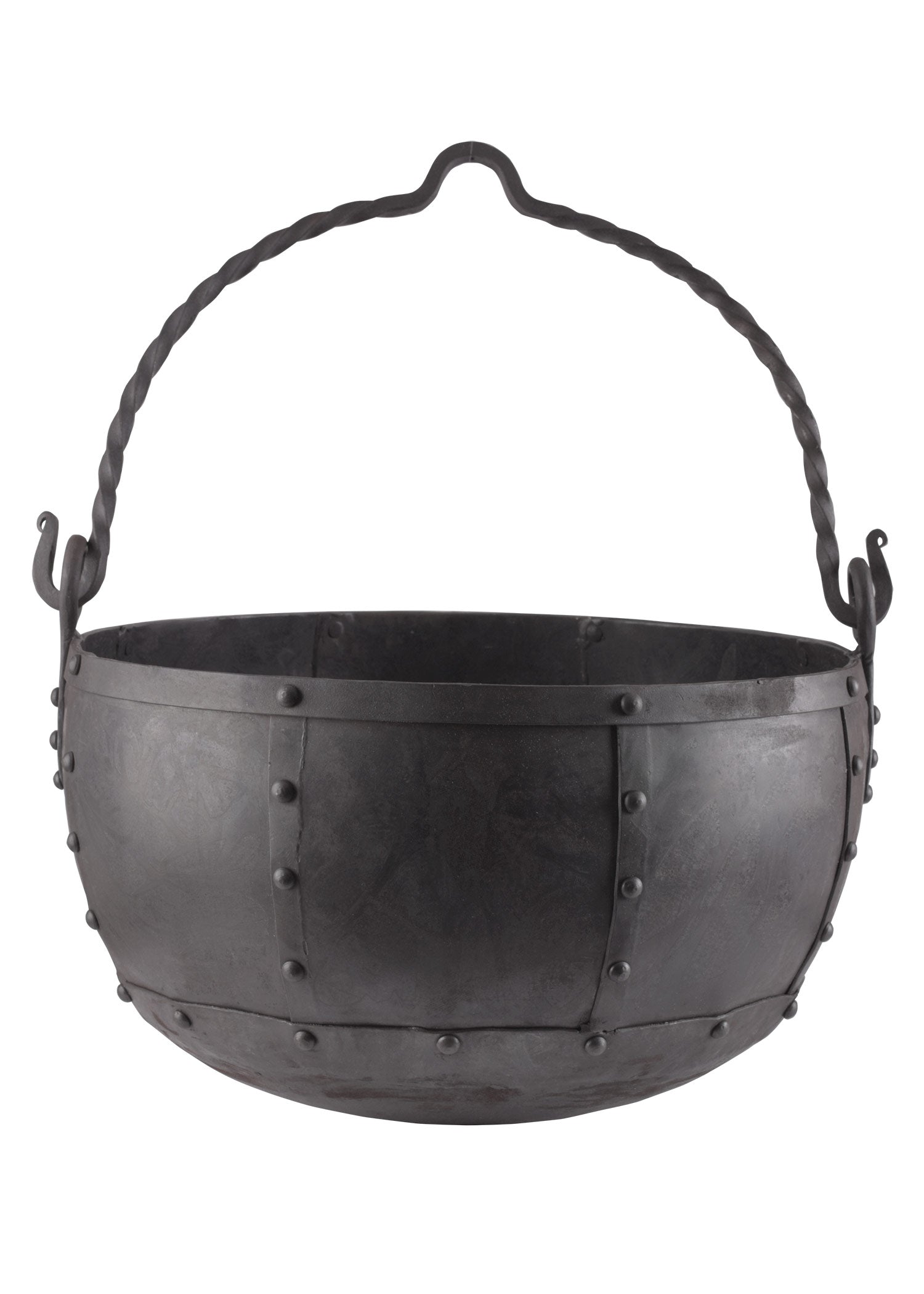Gran Recipiente Remachado De Aprox. 21 Litros - Tienda Medieval.