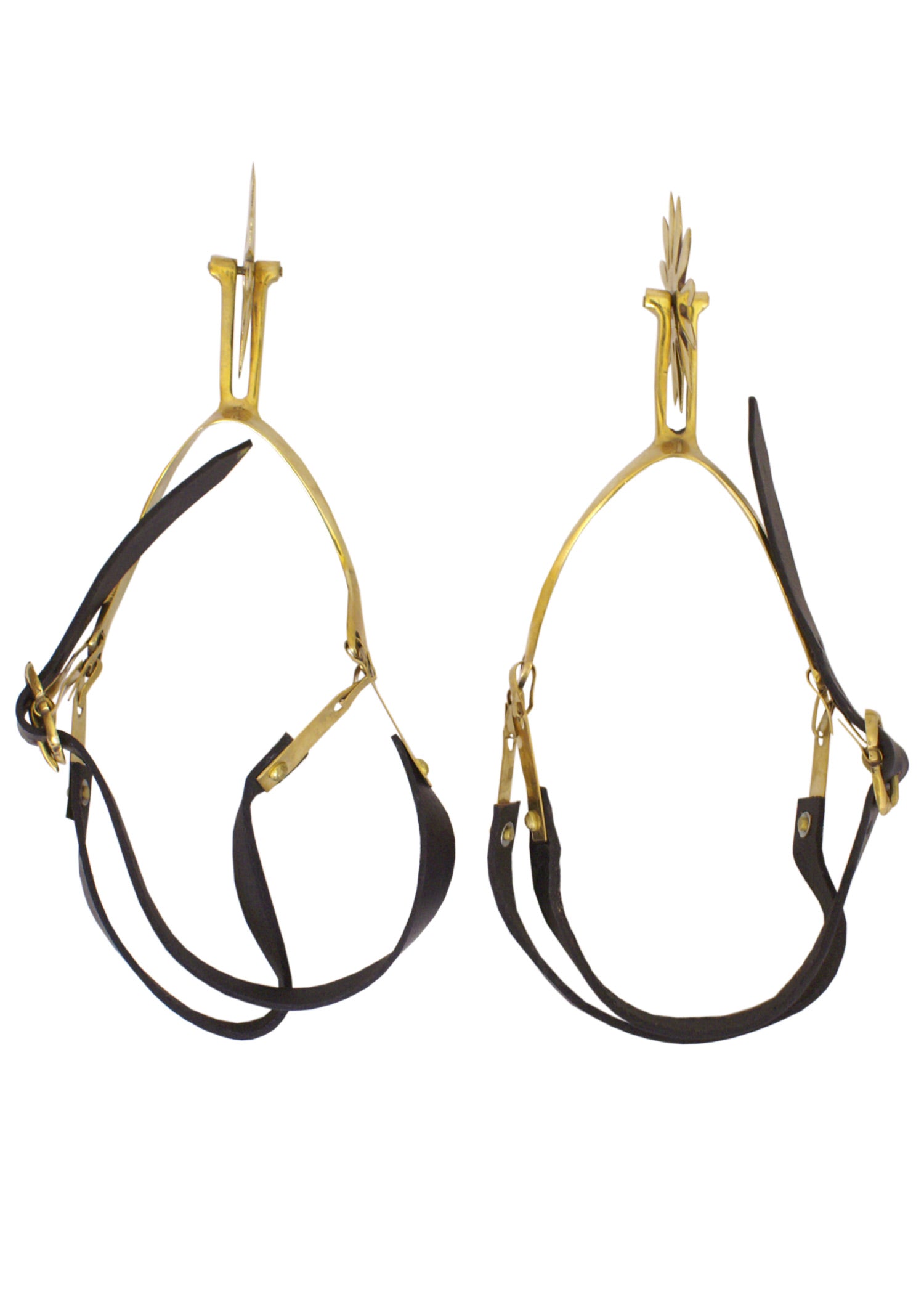 Imagen única de: Espuelas De Montar Churburg, Latón, Par