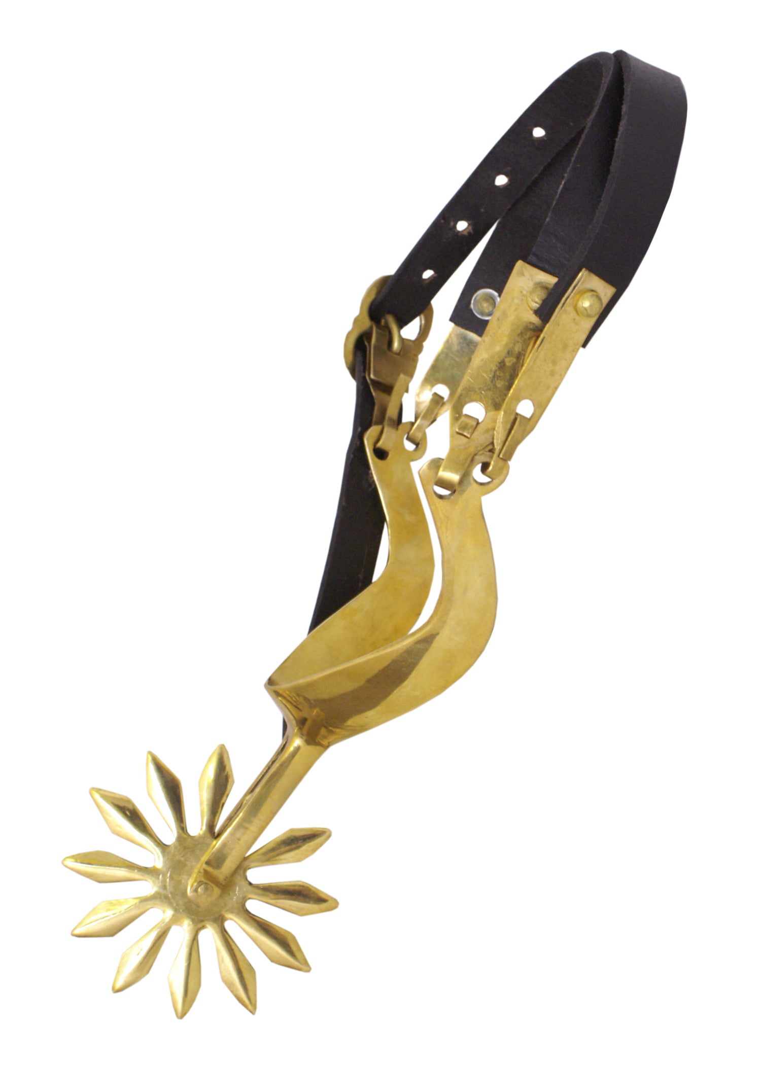 Imagen única de: Espuelas De Montar Churburg, Latón, Par