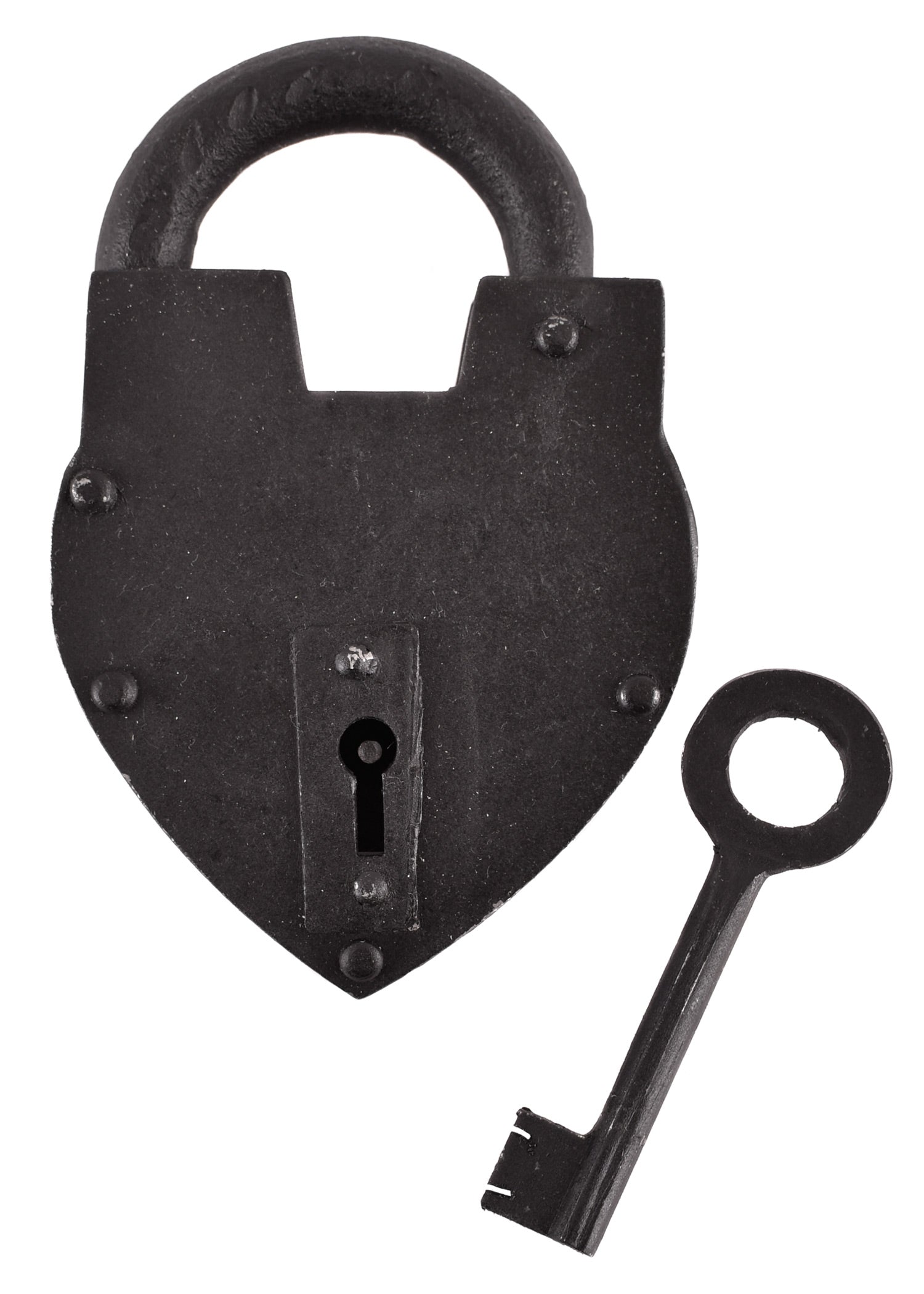 Imagen única de: Candado De Acero, En Forma De Corazón, De Aprox. 12 Cm.