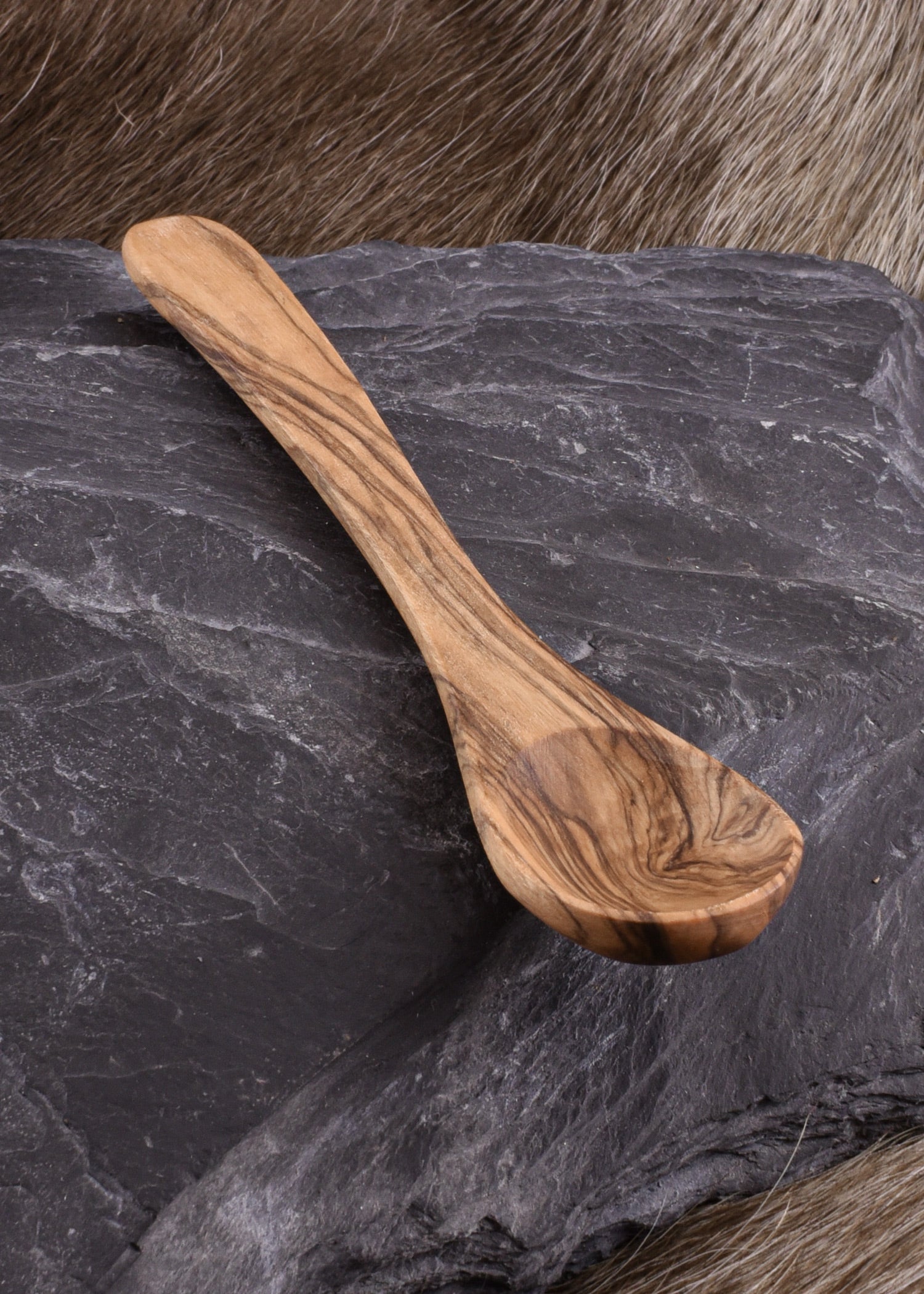 Imagen única de: Cuchara Pequeña De Madera De Olivo, Aprox. 13 Cm.