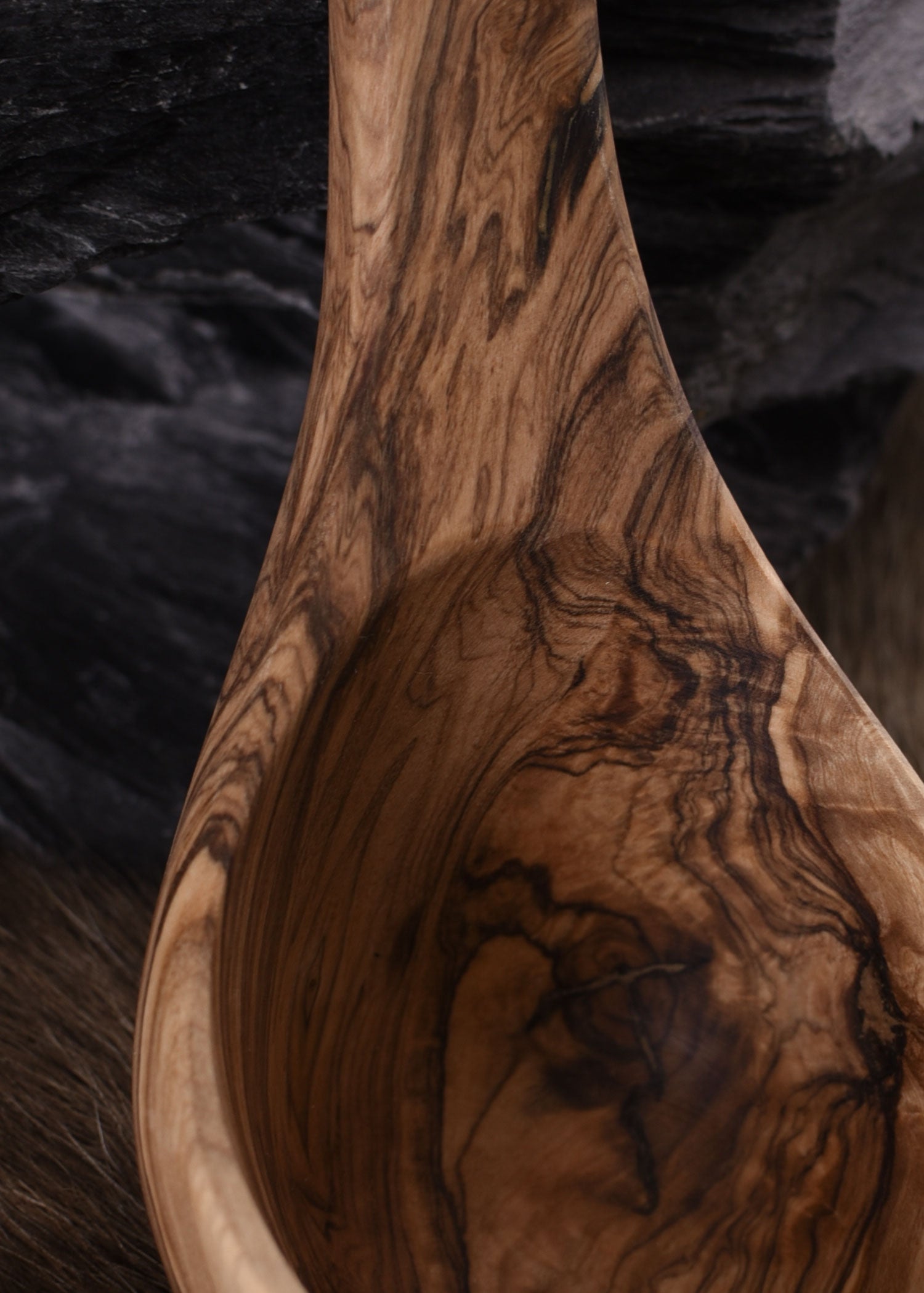 Imagen única de: Cucharón De Madera De Olivo, Aprox. 26 Cm.