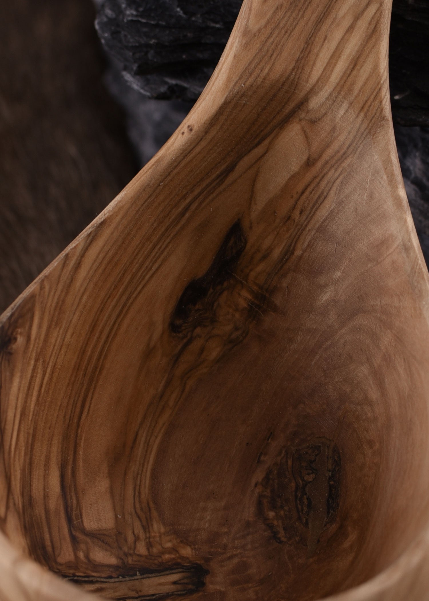 Imagen única de: Cucharón De Madera De Olivo, Aprox. 35 Cm.