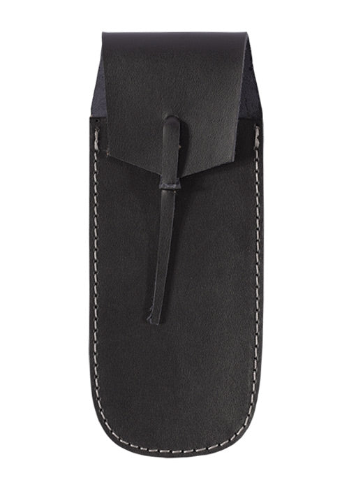 Imagen única de: Cubiertos Forjados A Mano, Cuatro Piezas Con Estuche De Cuero.