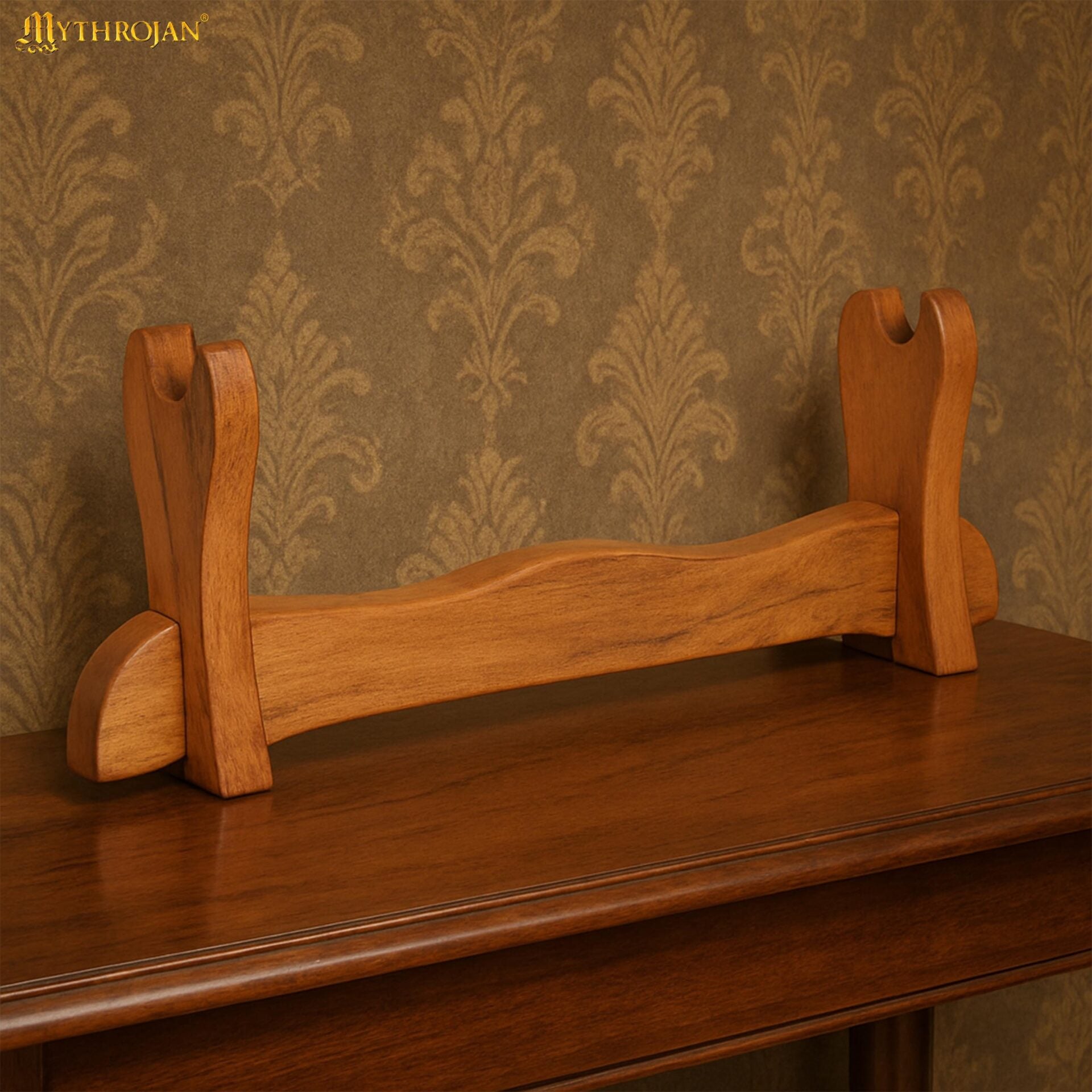 Imagen única de: Soporte de Madera para Espada Mythrojan (pequeño) "simple & Portátil"