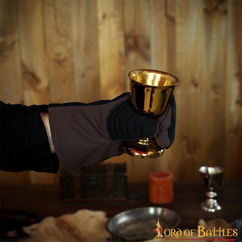 Imagen única de: Guantes Manopla Acolchada Protección Acolchada Lienzo Algodón Hecho a Mano