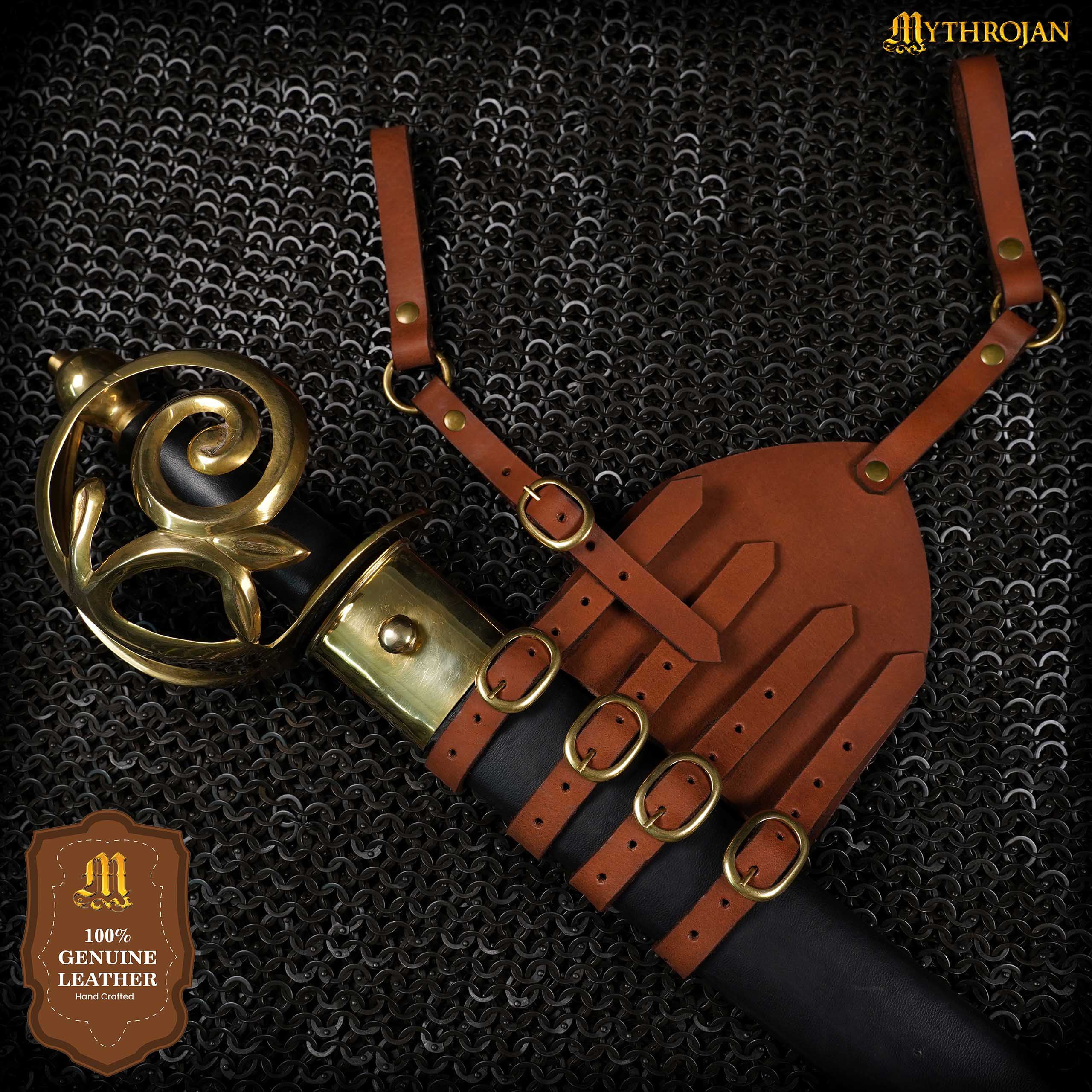 Imagen única de: Mythrojan Renacimiento Medieval Estoque Rana