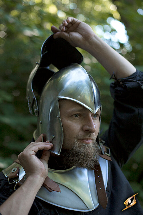 Imagen única de: Barbuta Con Visera