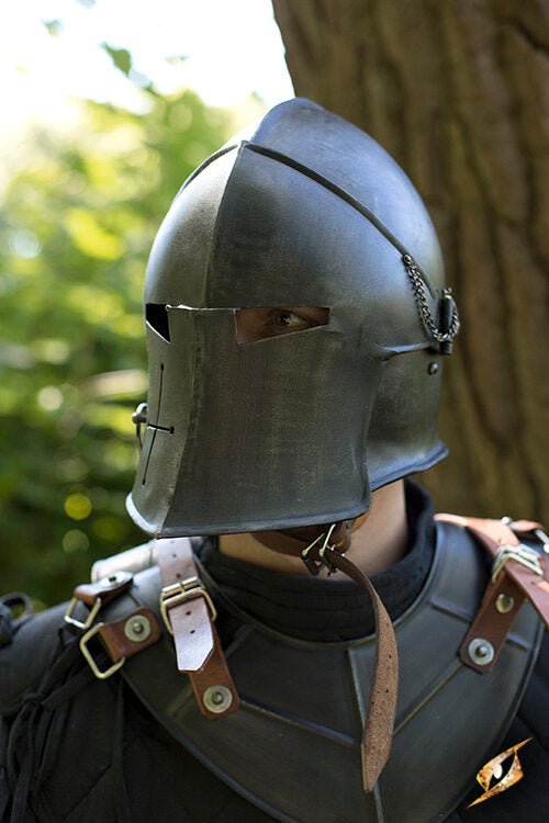 Imagen única de: Barbuta Con Visera