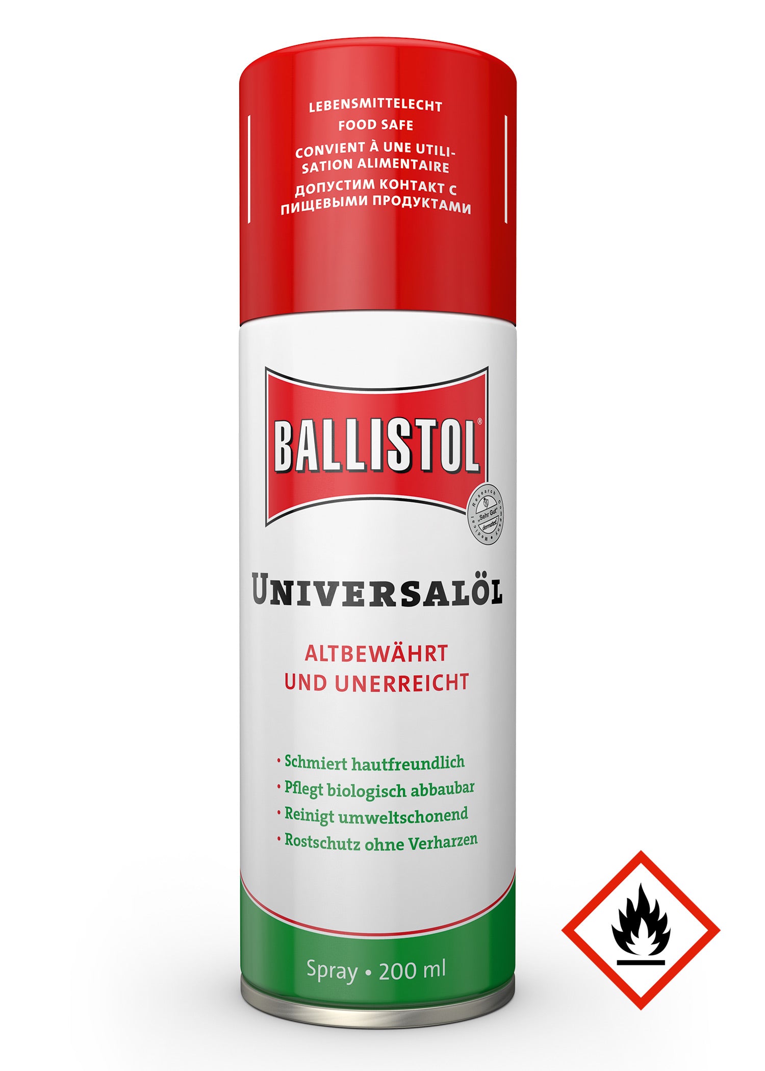 Imagen única de: Aceite Universal Ballistol, Spray De 200 Ml.