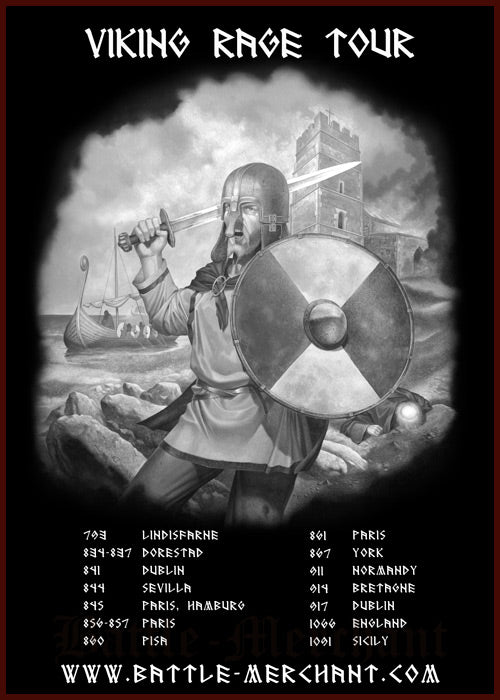 Imagen única de: Póster: Tour De Ira Vikinga