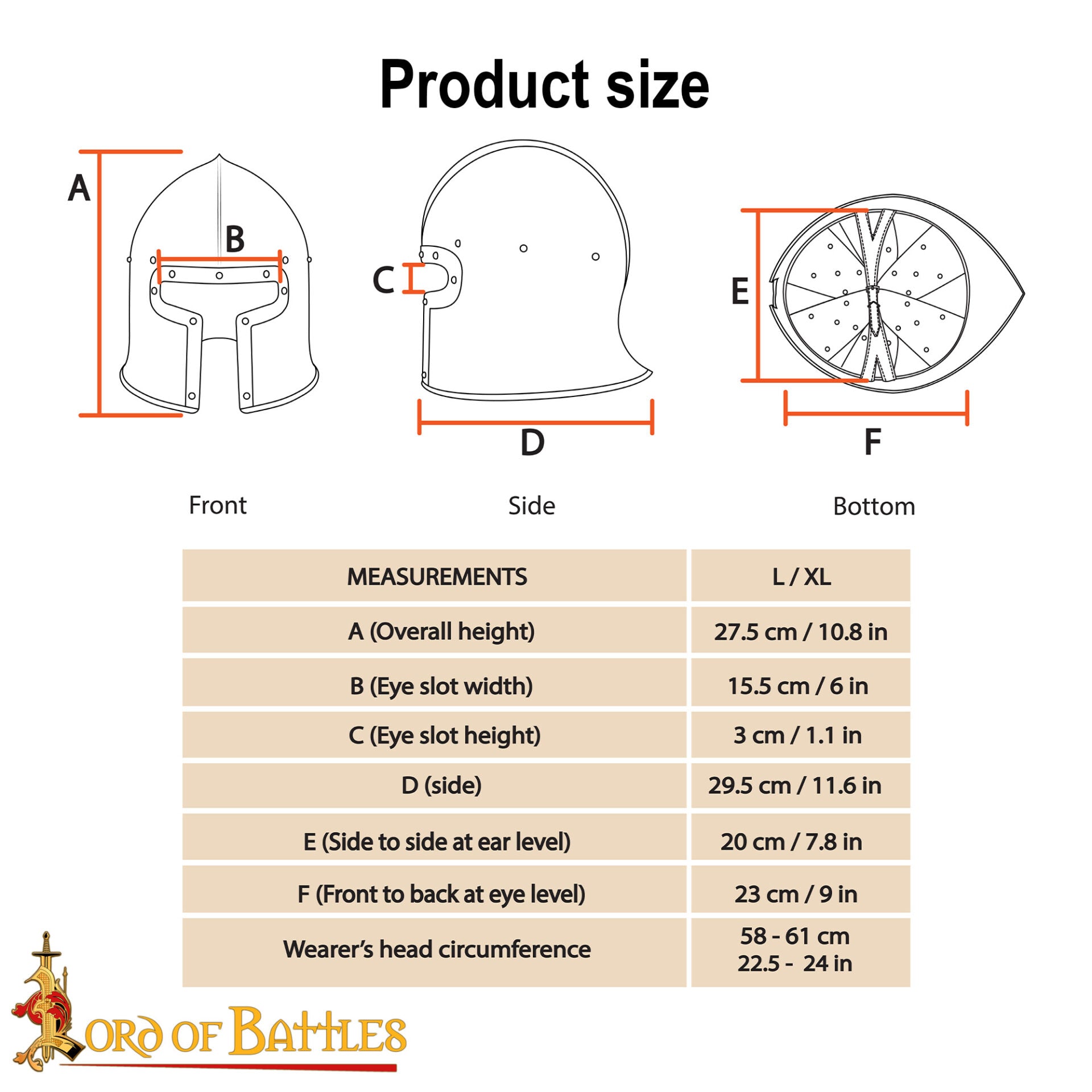 Imagen única de: Casco Barbute Italiano del Siglo Xv Calibre 16
