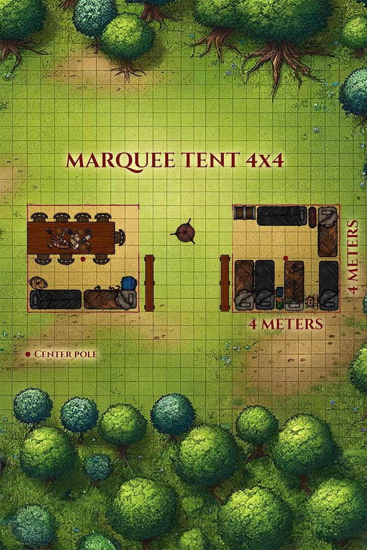 Imagen única de: Carpa Carpa - 4X4M