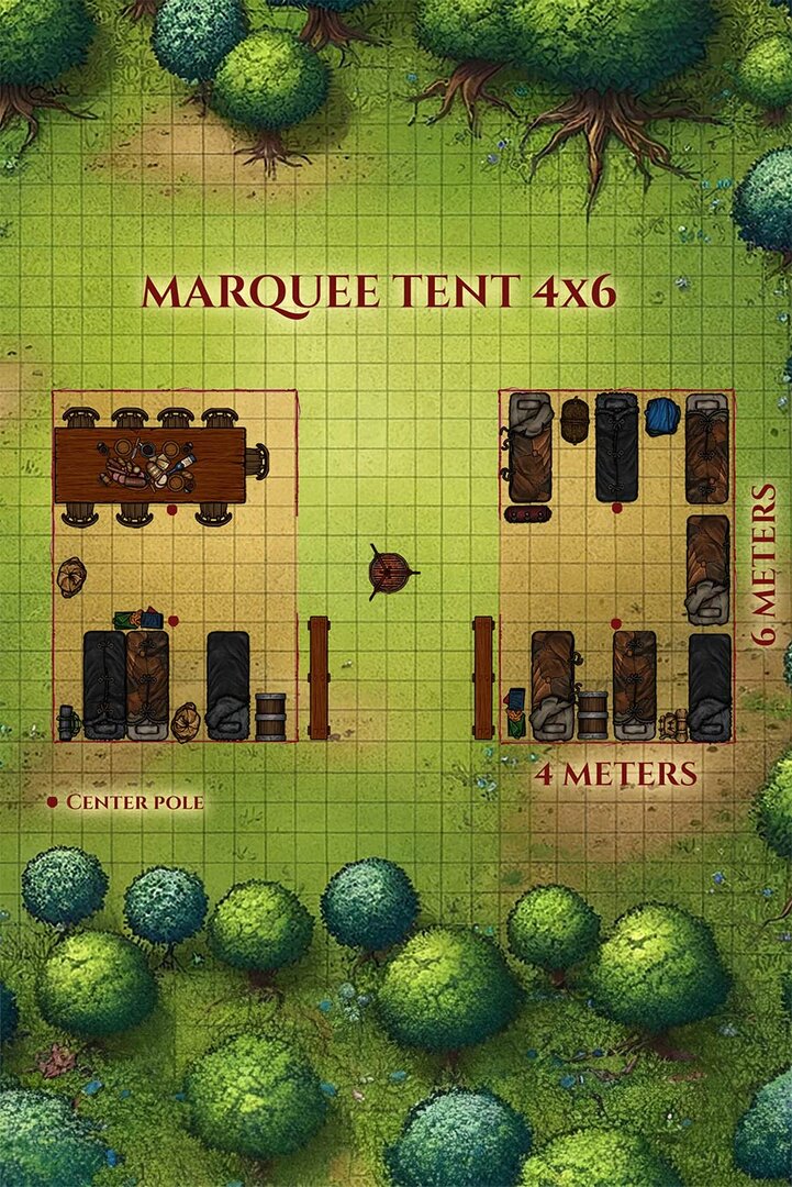 Imagen única de: Carpa Carpa - 4X6M