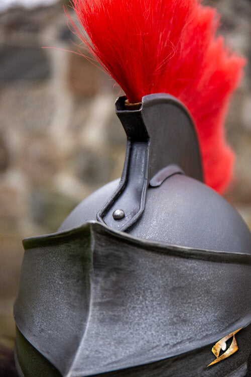 Imagen única de: Casco Corintio Con Pluma