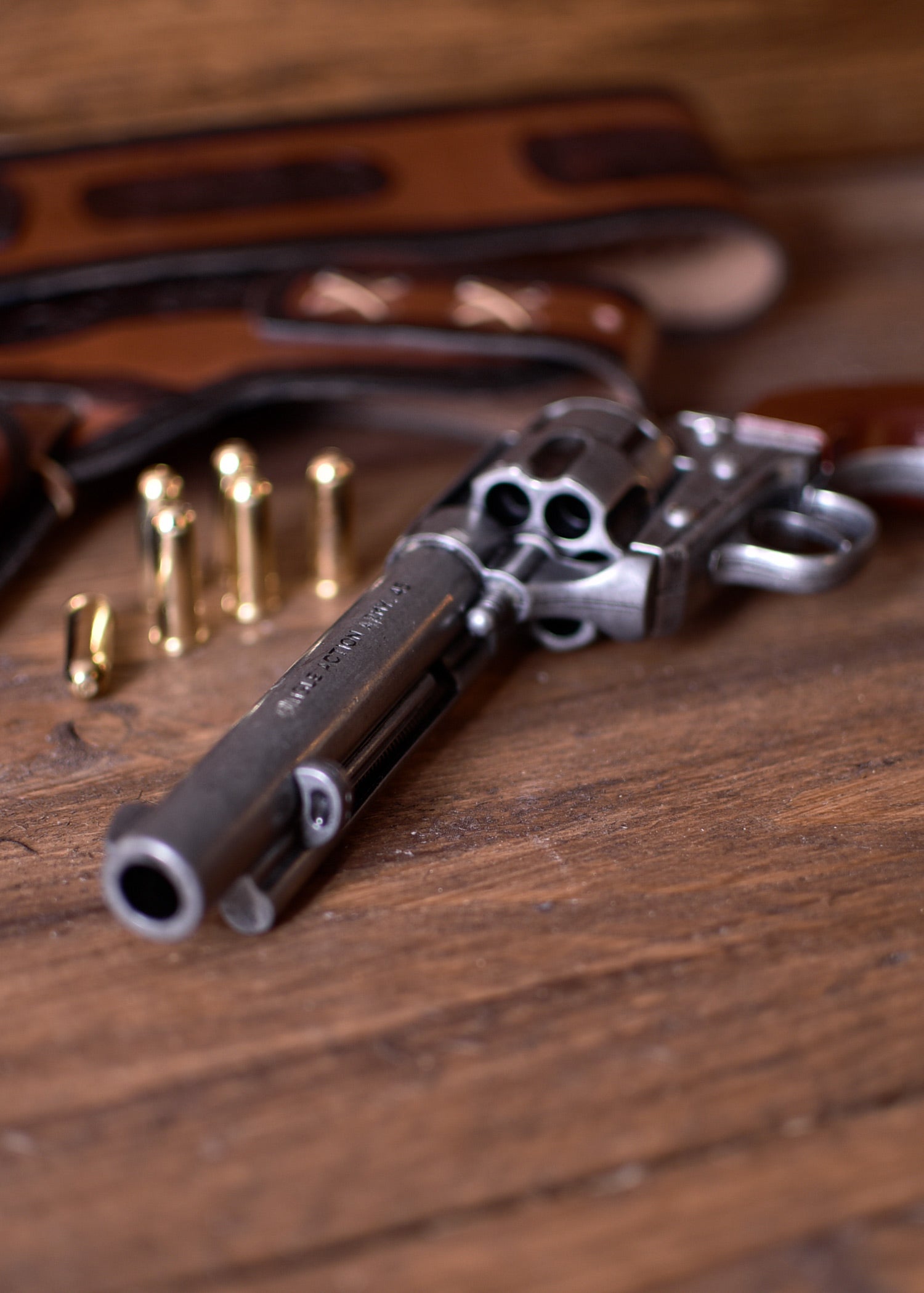 Imagen única de: Revólver Decorativo M1873, Colt Single Action Army .45, Réplica