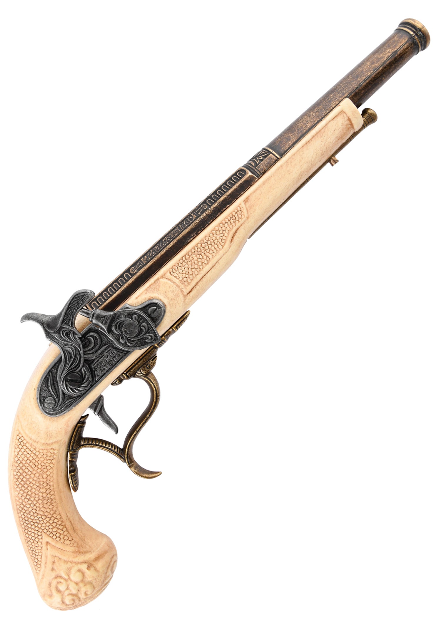 Imagen única de: Pistola Con Cerradura De Percusión, Réplica.