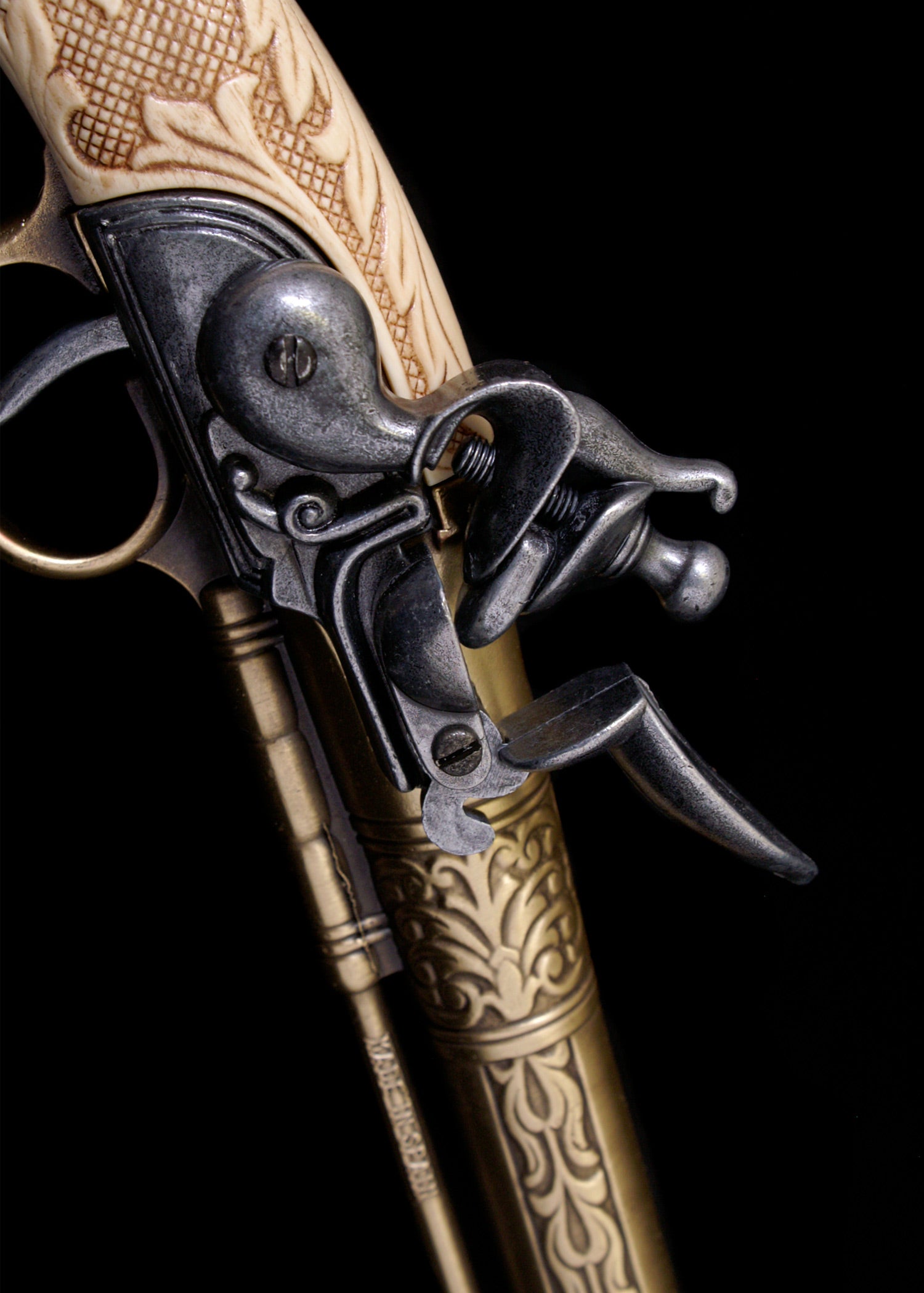 Imagen única de: Juego De Pistolas De Duelo Con Llave De Chispa.