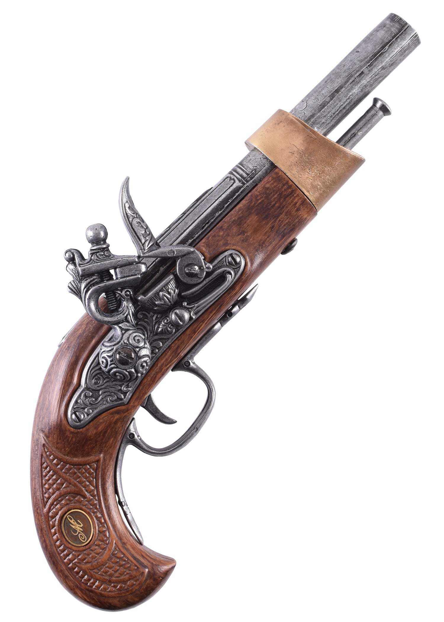 Imagen única de: Pistola De Chispa De La Caballería Francesa, Siglo Xix, Réplica