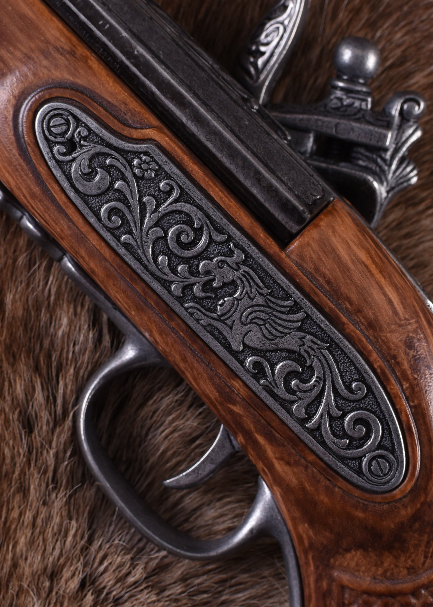 Imagen única de: Pistola De Chispa De La Caballería Francesa, Siglo Xix, Réplica