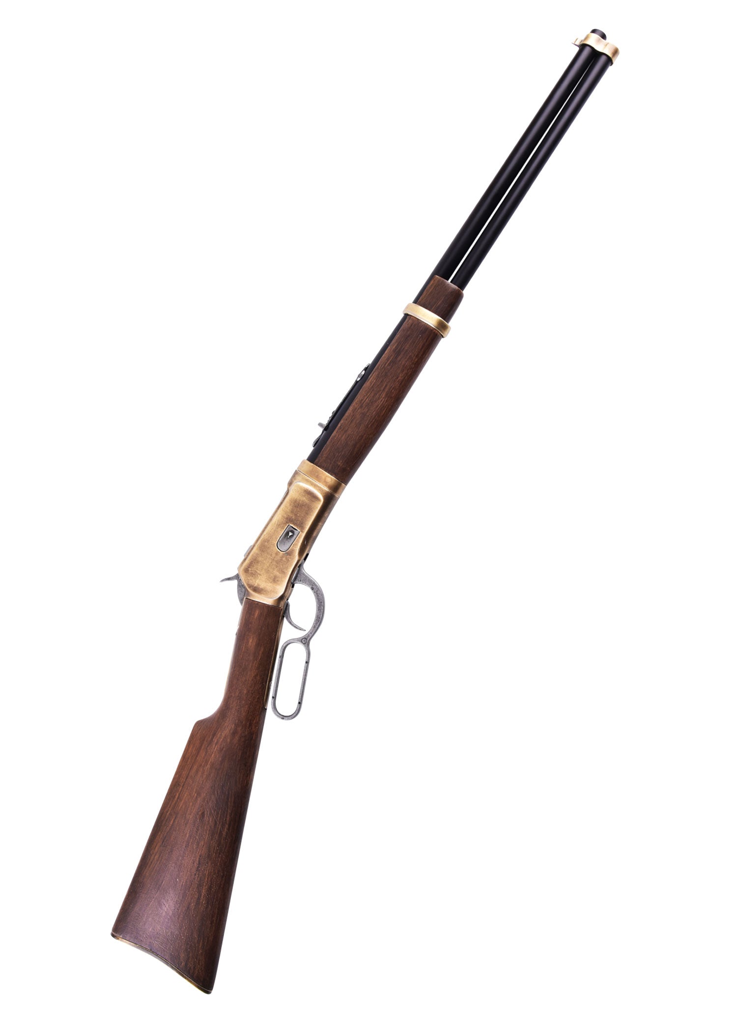 Imagen única de: Carabina Winchester Modelo 1892, 98 Cm, Herrajes De Latón, Réplica