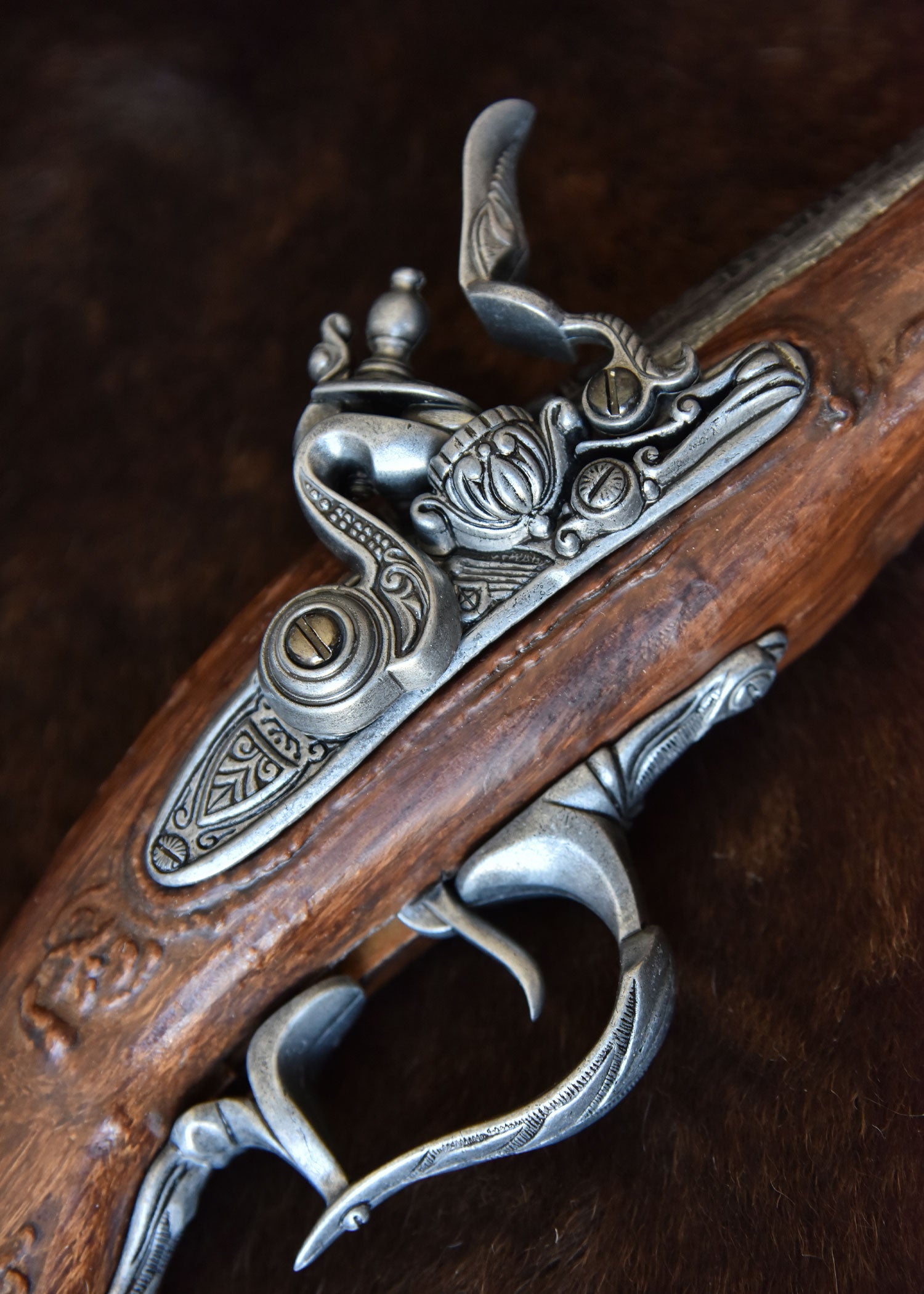 Imagen única de: Pistola De Chispa Trabuco, Siglo Xviii, Réplica, Varias Versiones