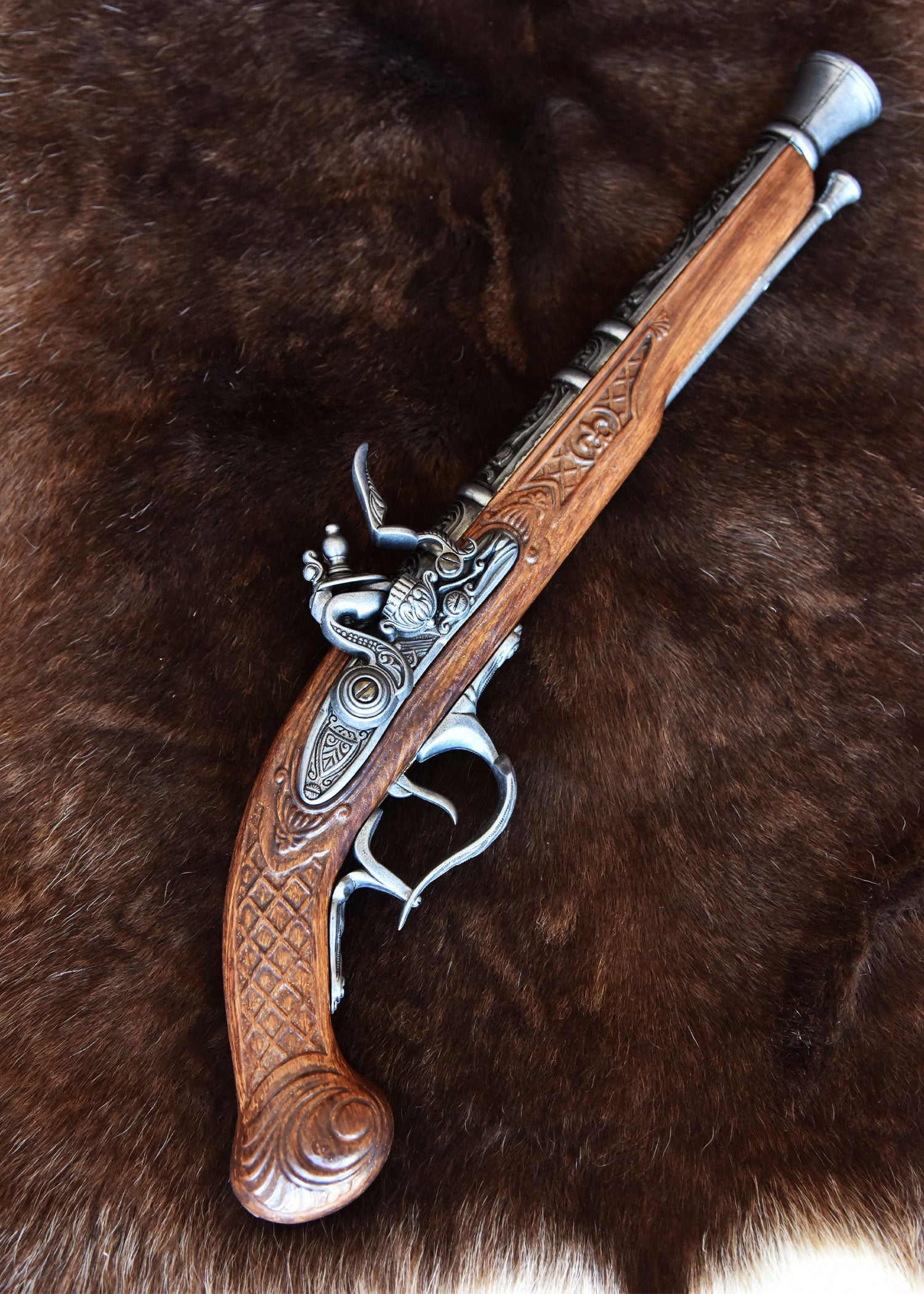 Imagen única de: Pistola Trabuco Francesa, Espingole, Siglo Xviii, Réplica