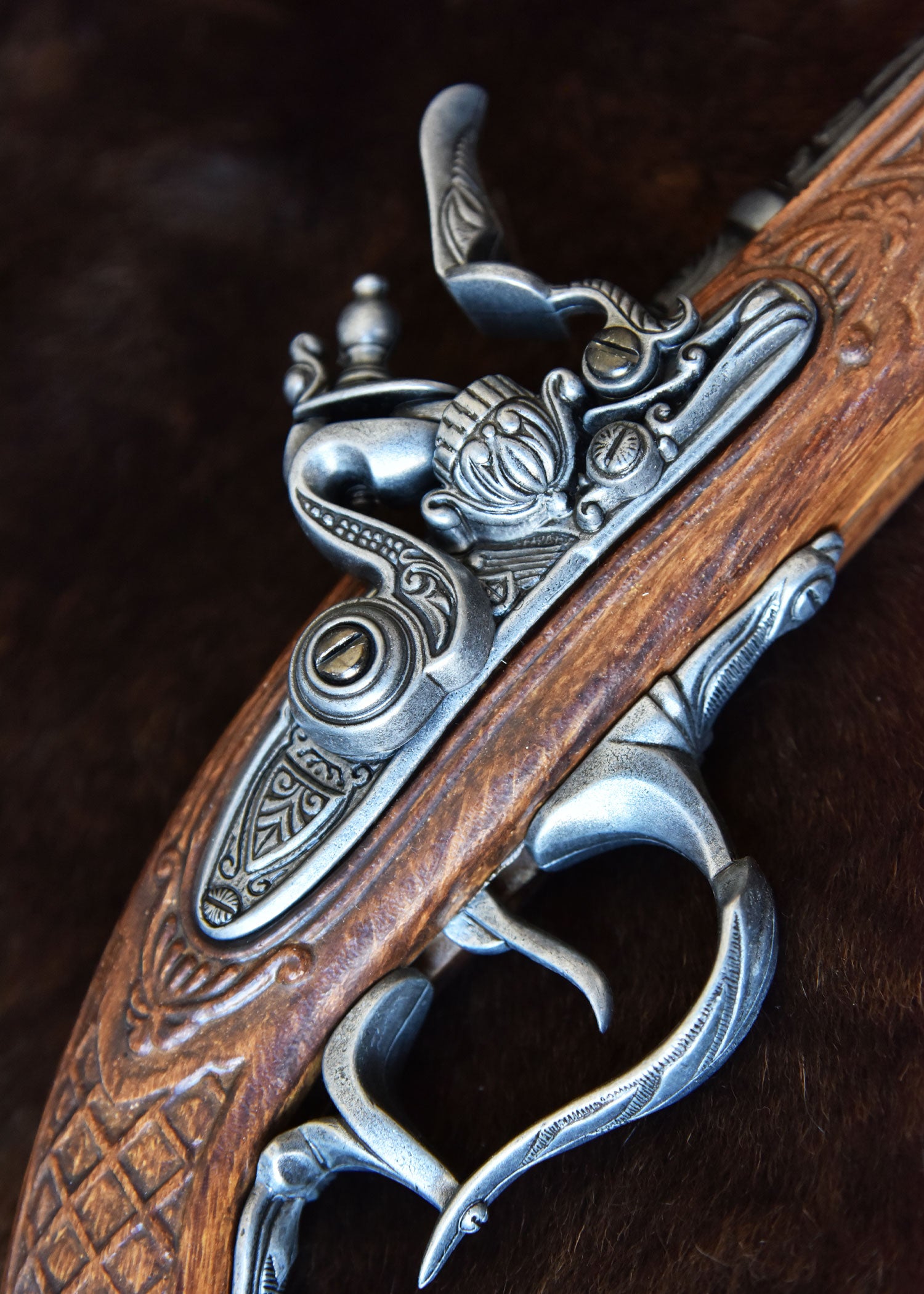 Imagen única de: Pistola Trabuco Francesa, Espingole, Siglo Xviii, Réplica