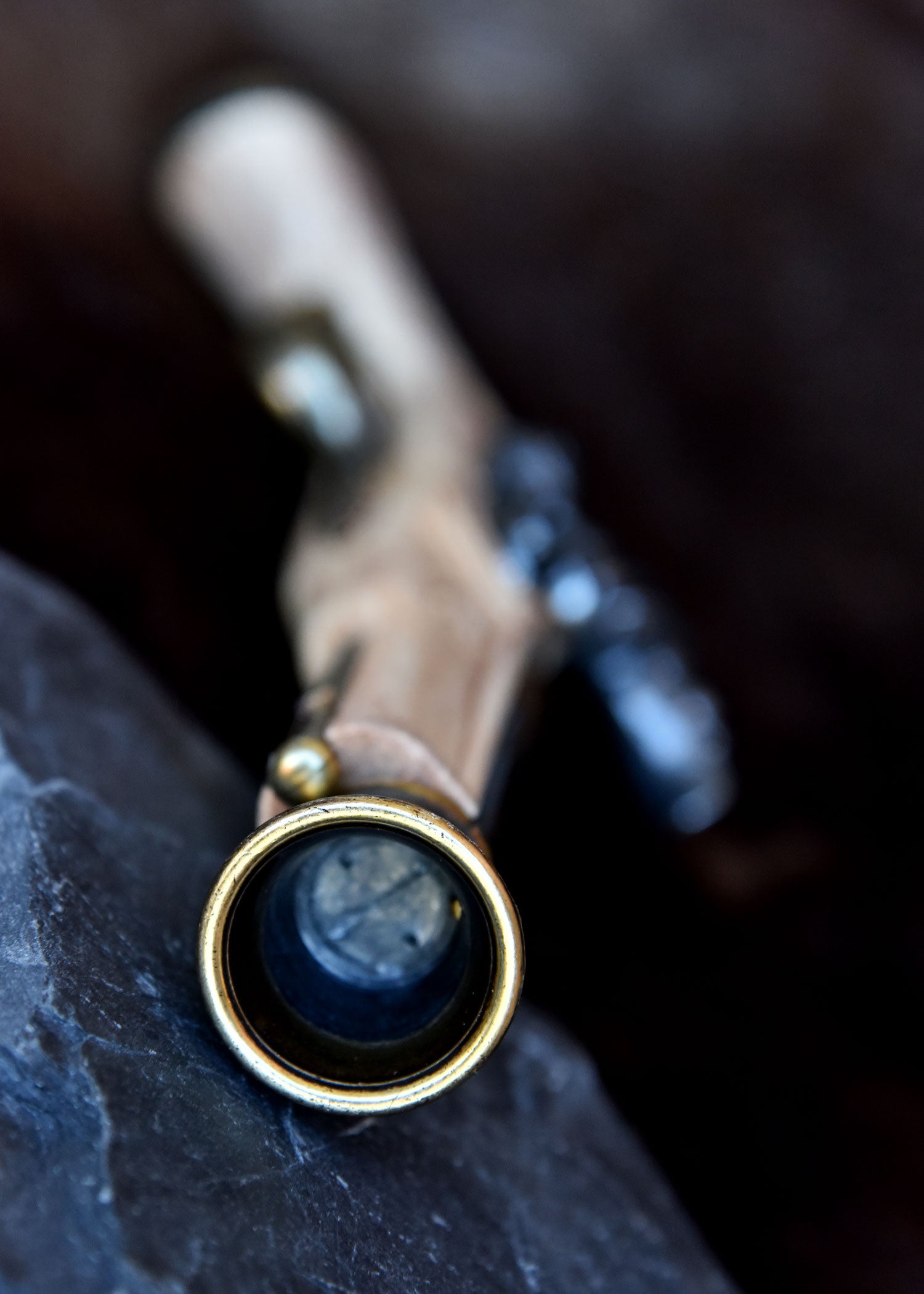 Imagen única de: Pistola De Chispa, Espingole, Siglo Xviii, Marfil, Réplica