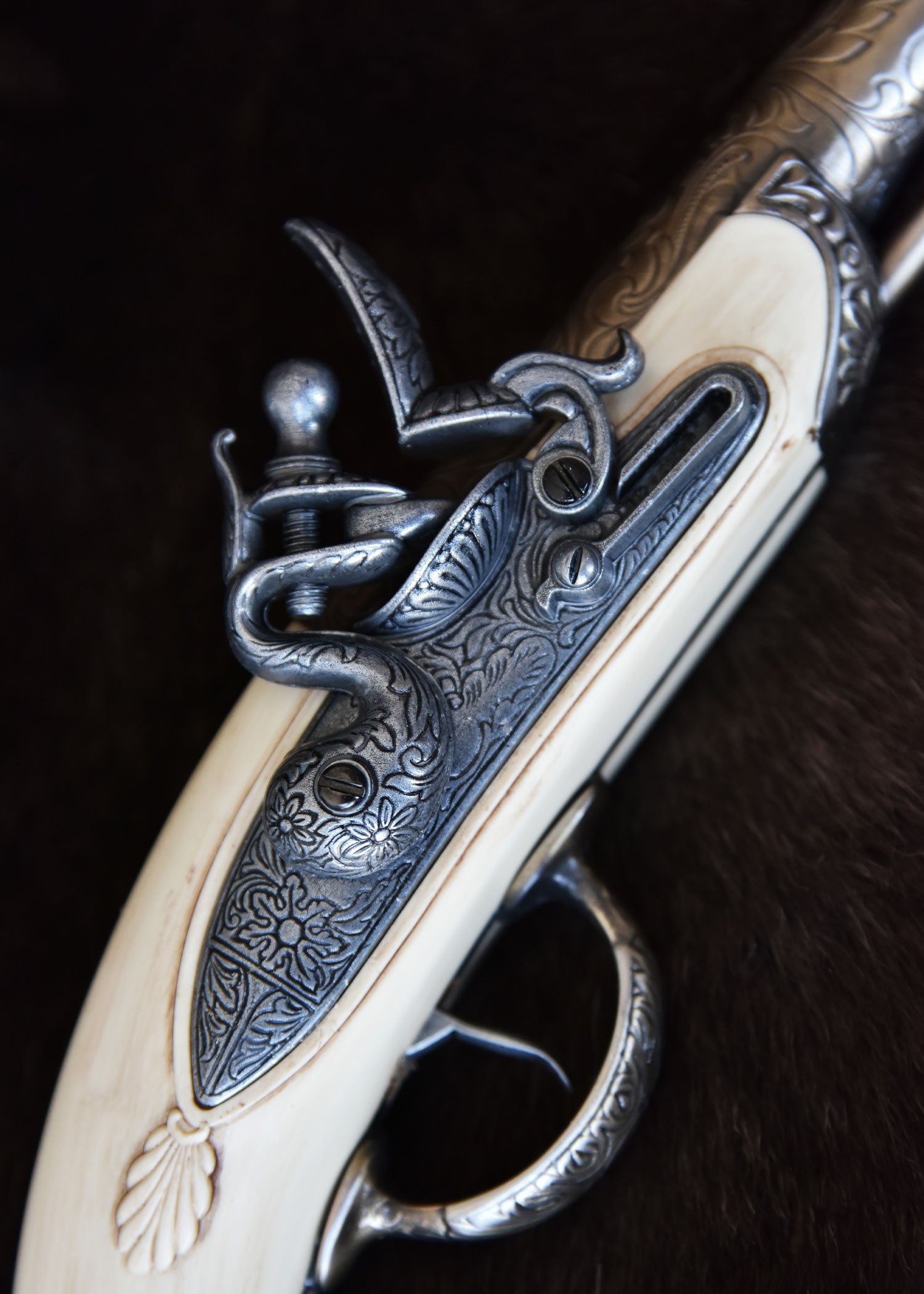 Imagen única de: Pistola Inglesa Lucknow, Siglo Xviii, Réplica, Varias Versiones