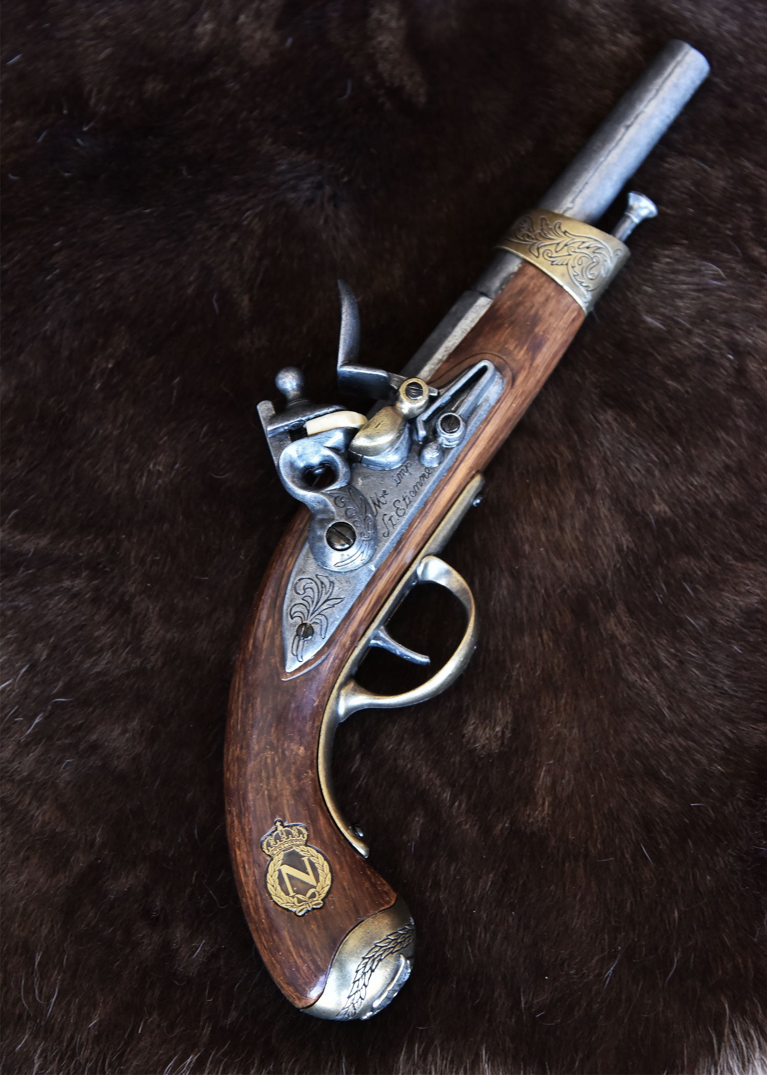 Imagen única de: Réplica De Pistola De Chispa Francesa Napoleón