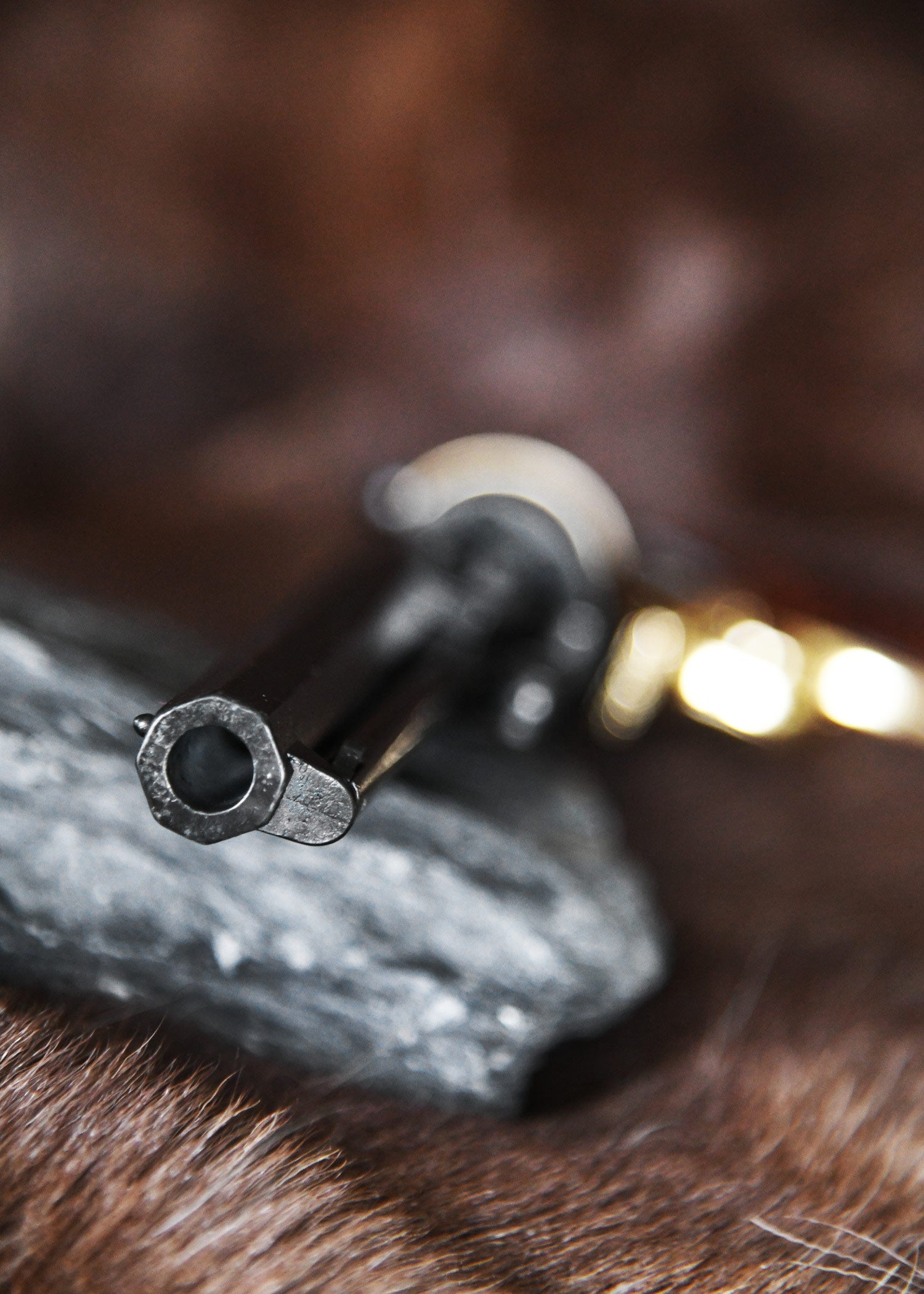 Imagen única de: Colt Navy 1851, Revólver De Percusión, Negro Con Armazón De Latón, Réplica