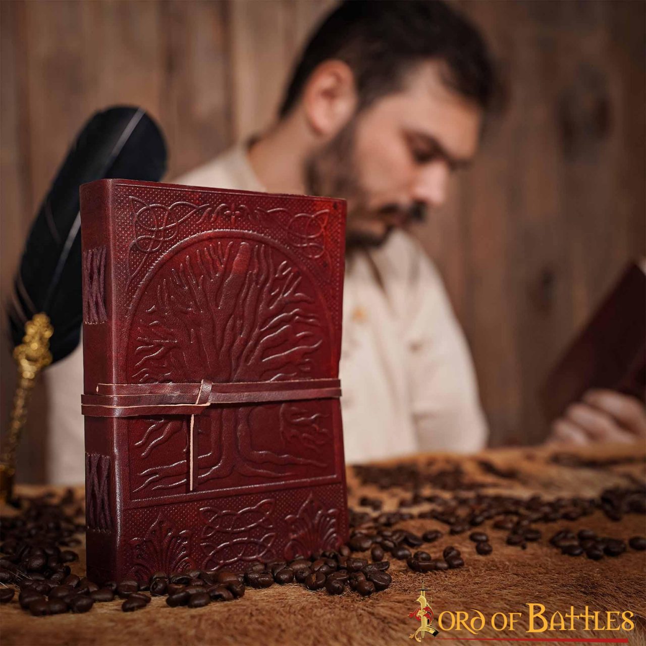 Imagen única de: Diario de Cuero el Árbol de la Vida Yggdrasil