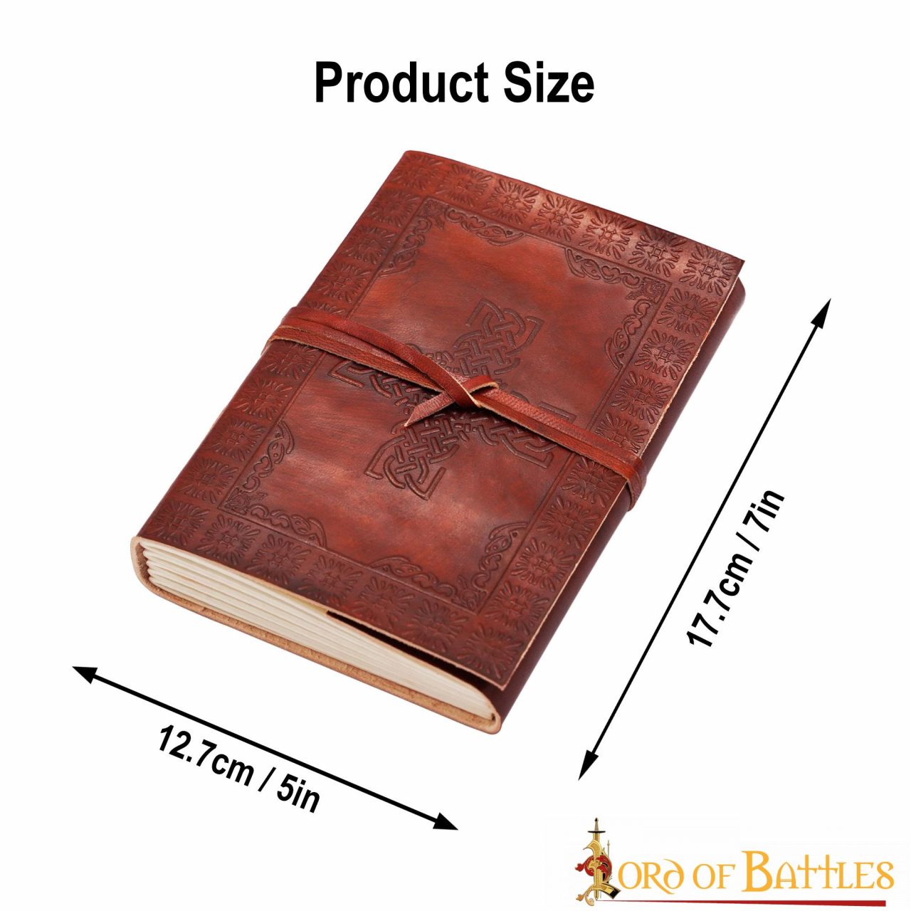 Imagen única de: Diario de Cuero con Cruz Celta y Árbol de la Vida