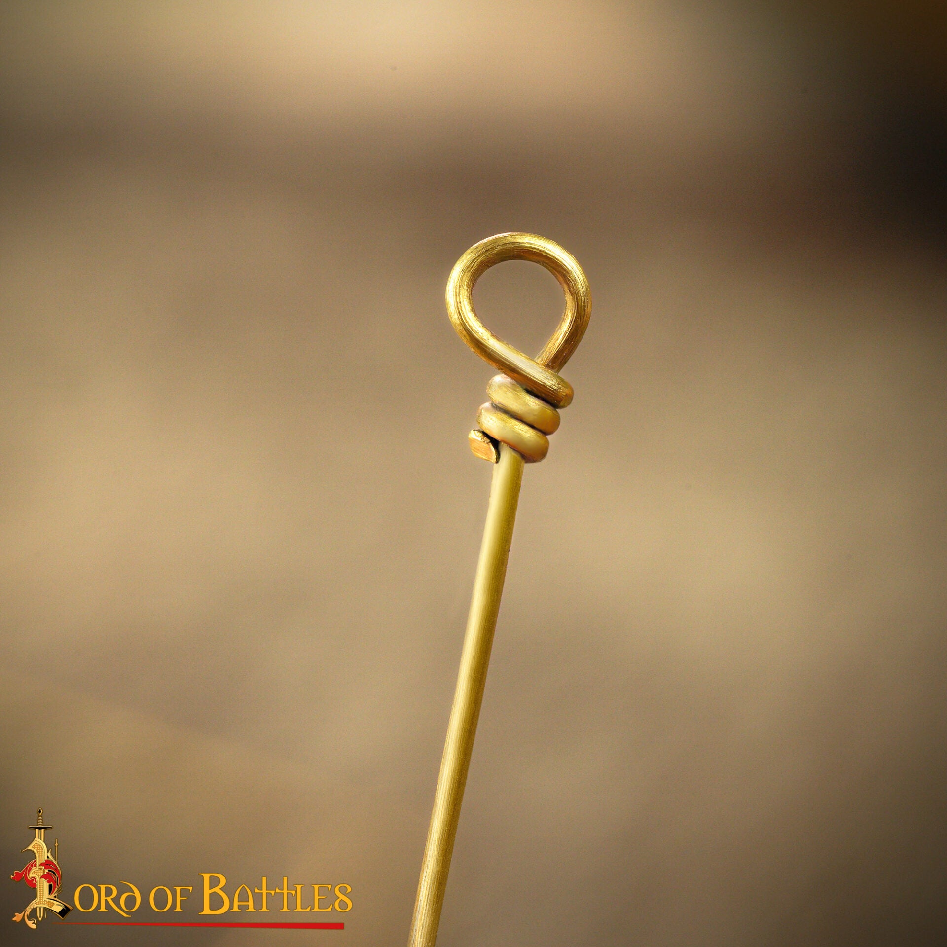 Imagen única de: Juego de Alfileres de Coser Medievales de Latón - Juego de 6 Alfileres