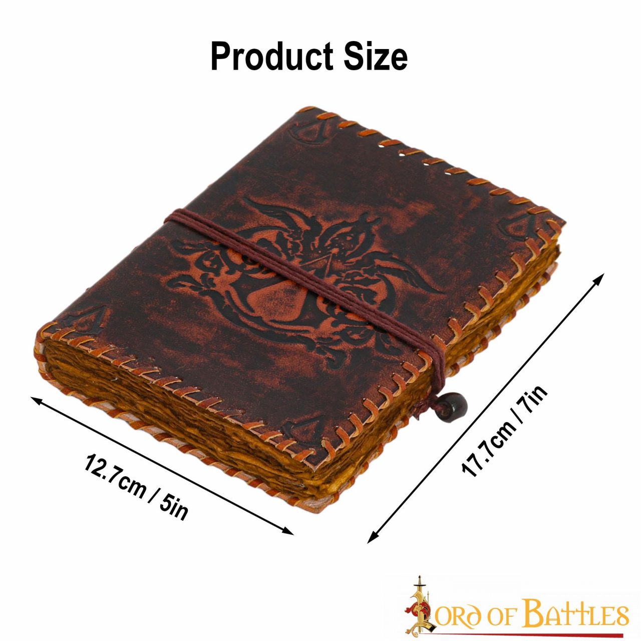 Imagen única de: Diario para el Credo de Asesino Diario de Cuero Auténtico Hecho a Mano