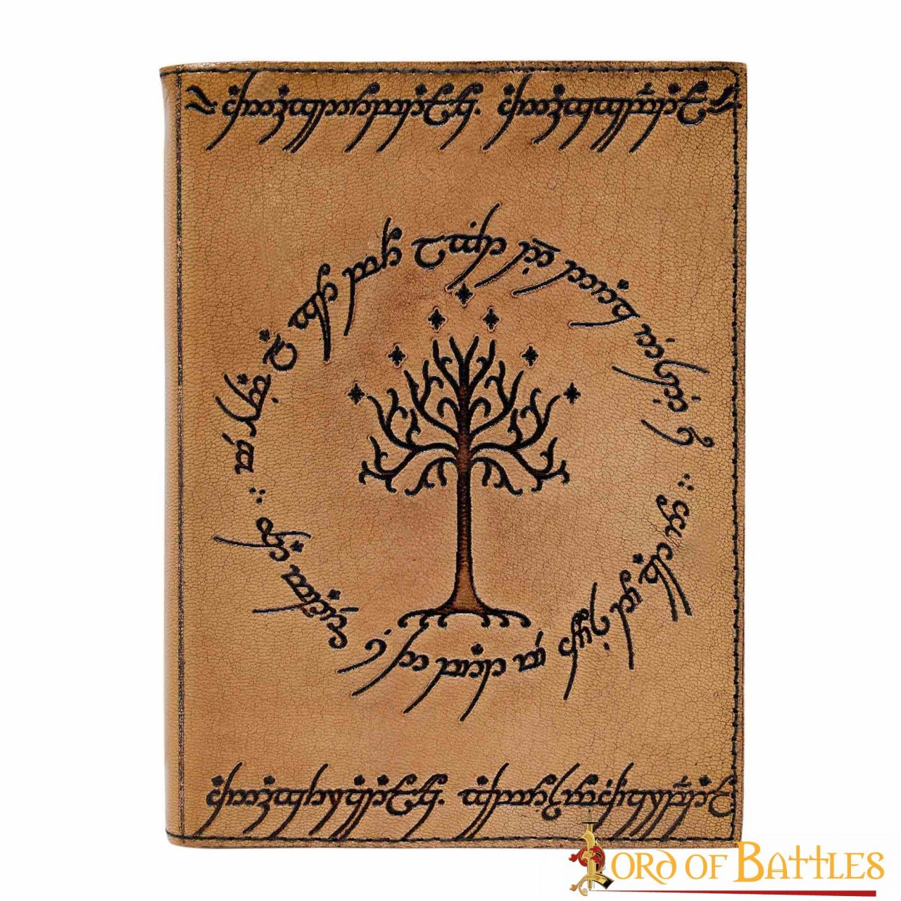 Imagen única de: Diario de Piel Árbol de Gondor Diario de Piel Auténtica