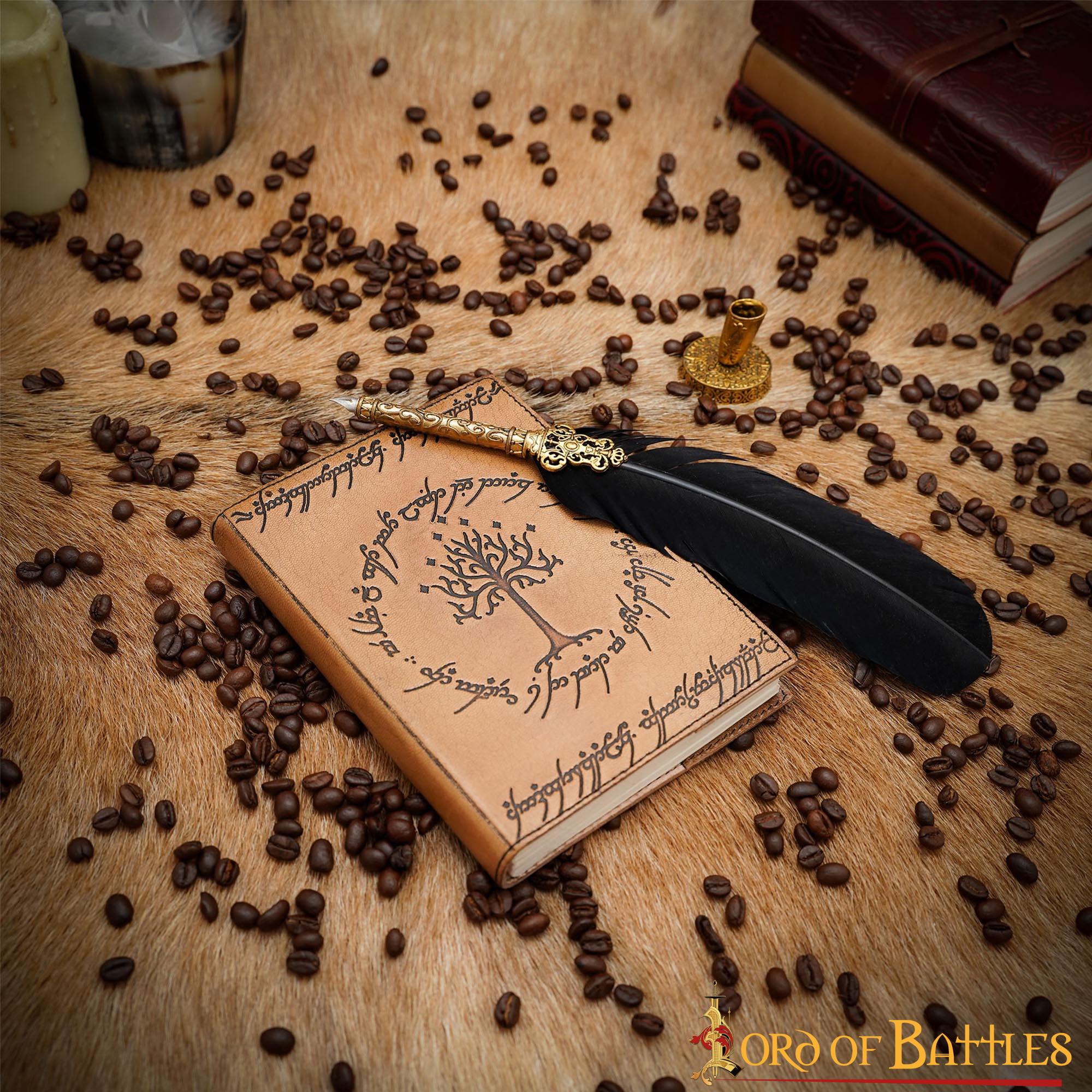 Imagen única de: Diario de Piel Árbol de Gondor Diario de Piel Auténtica