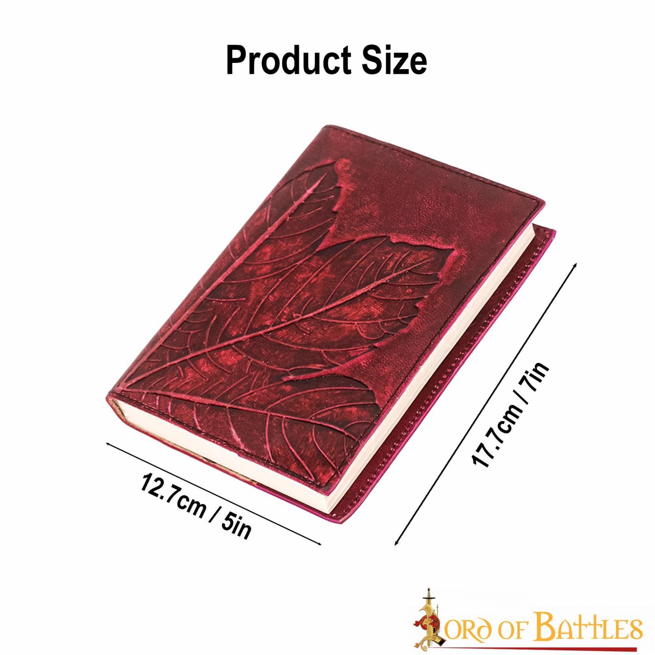 Imagen única de: Diario Medieval de Cuero Diario de Cuero Auténtico Hecho a Mano