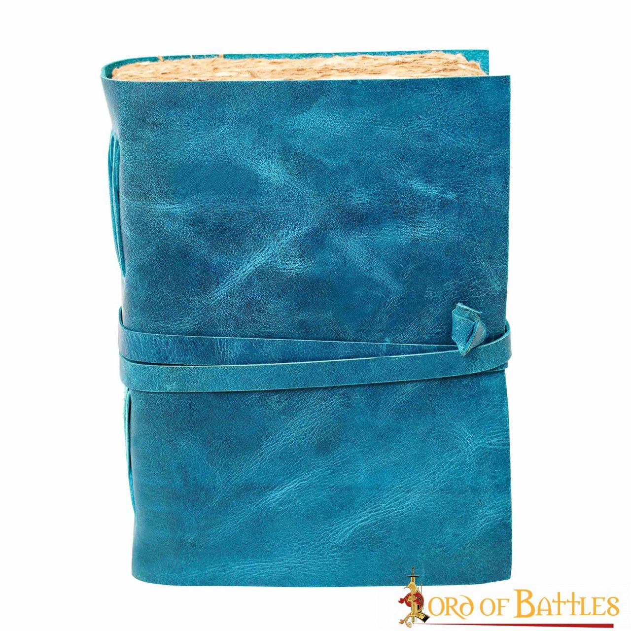 Imagen única de: Diario Medieval de Piel Auténtica Hecho a Mano